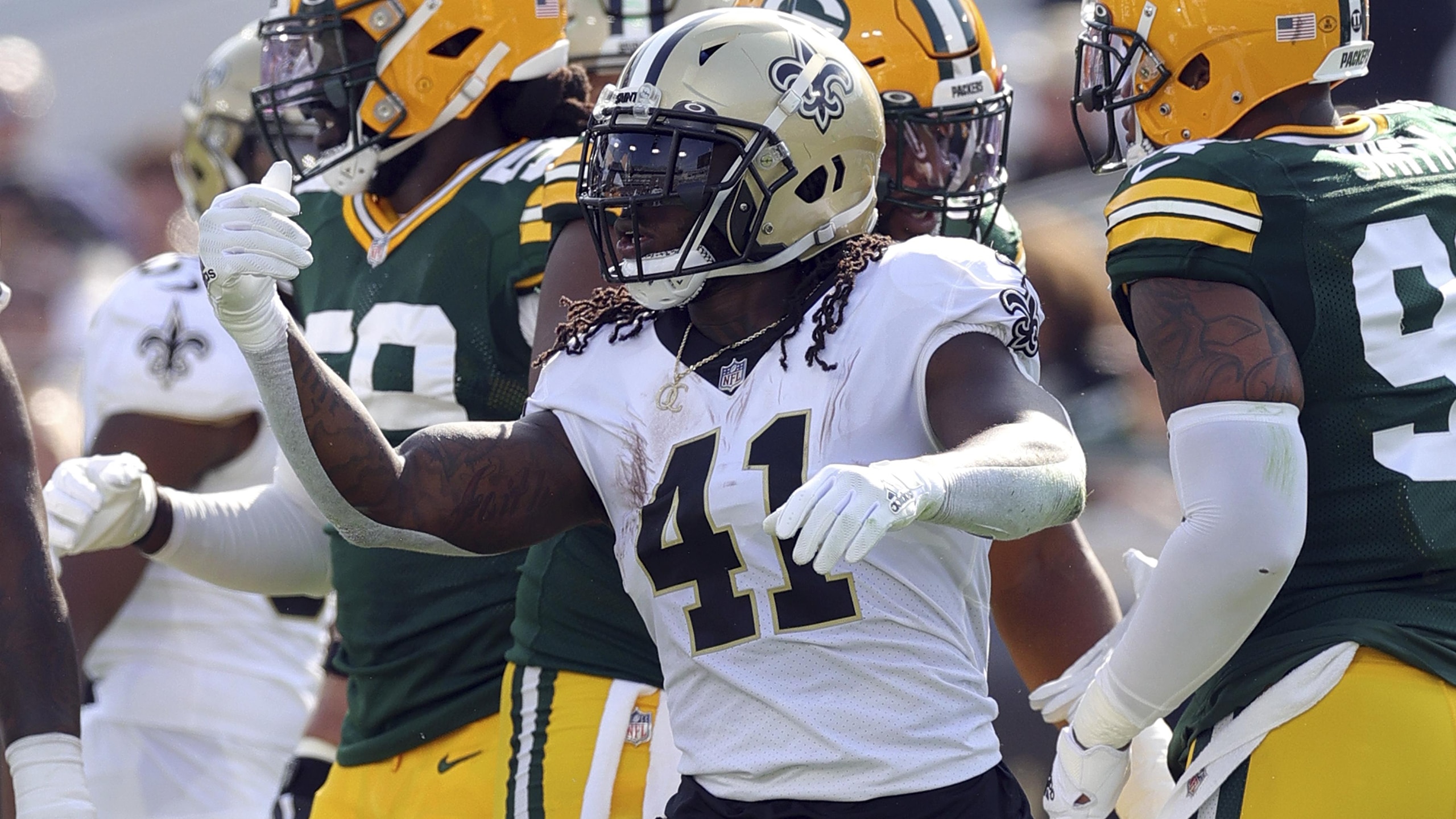 Packers Saints Football