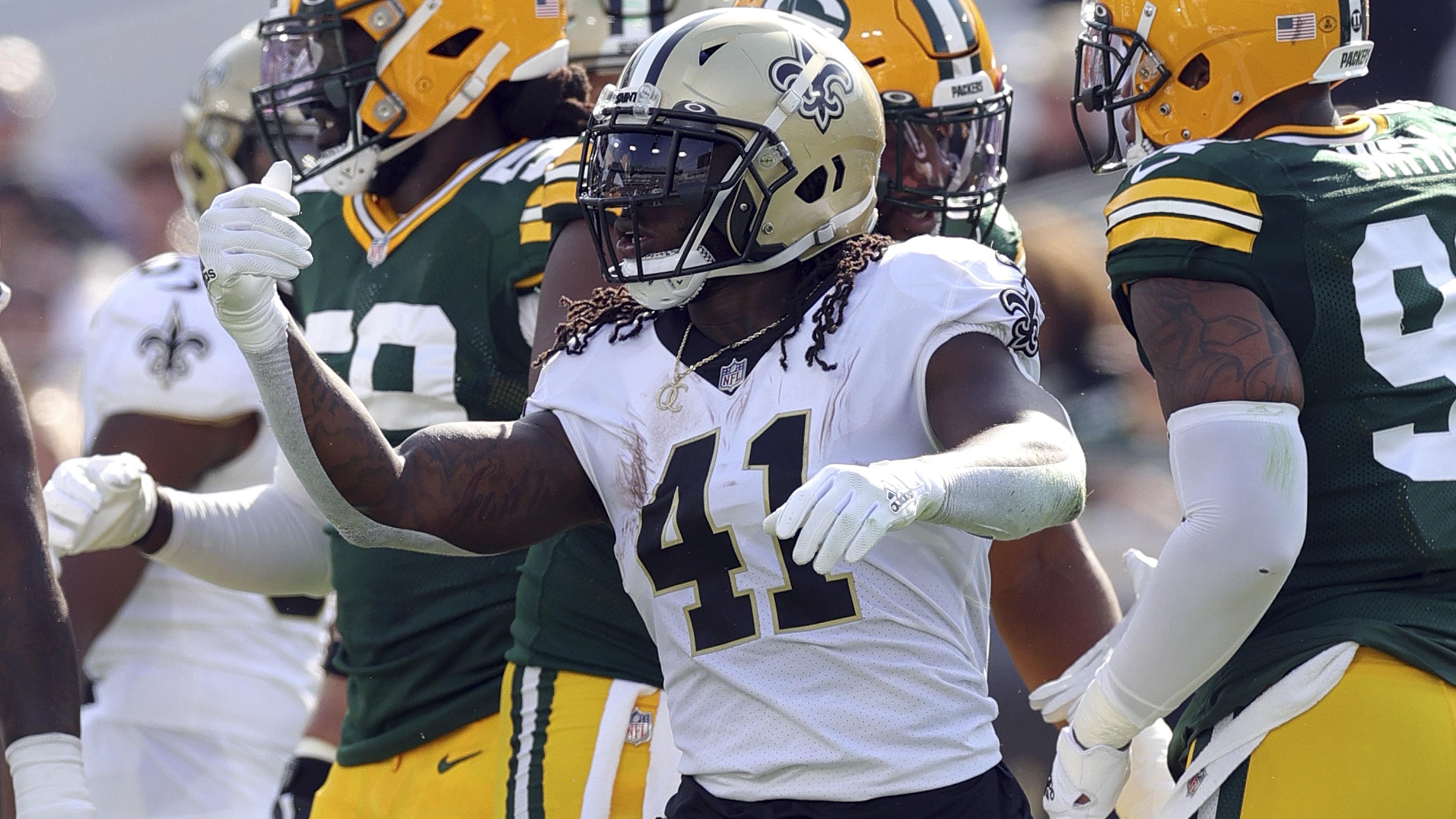 Packers Saints Football