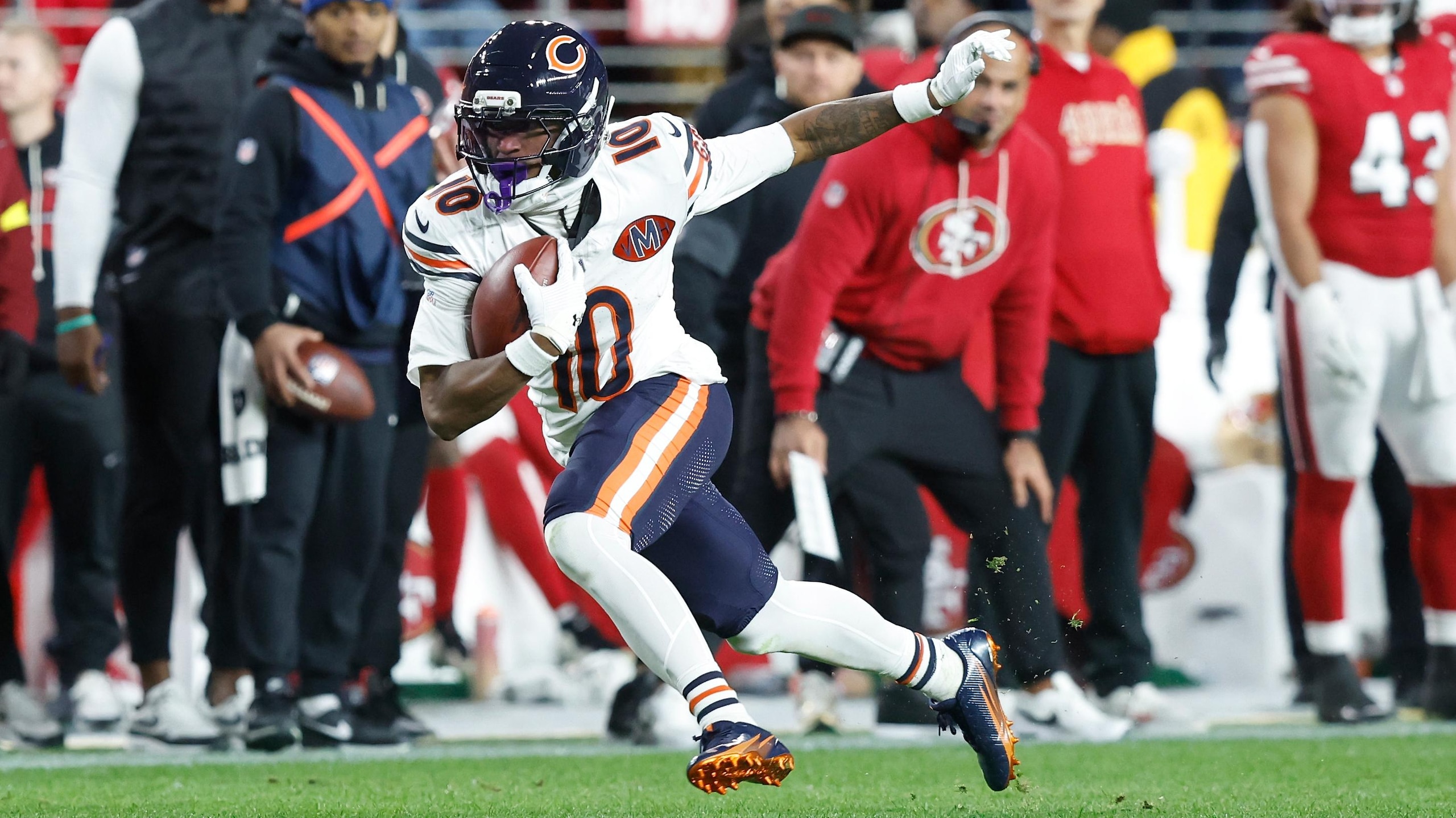 Bears 49ers Football