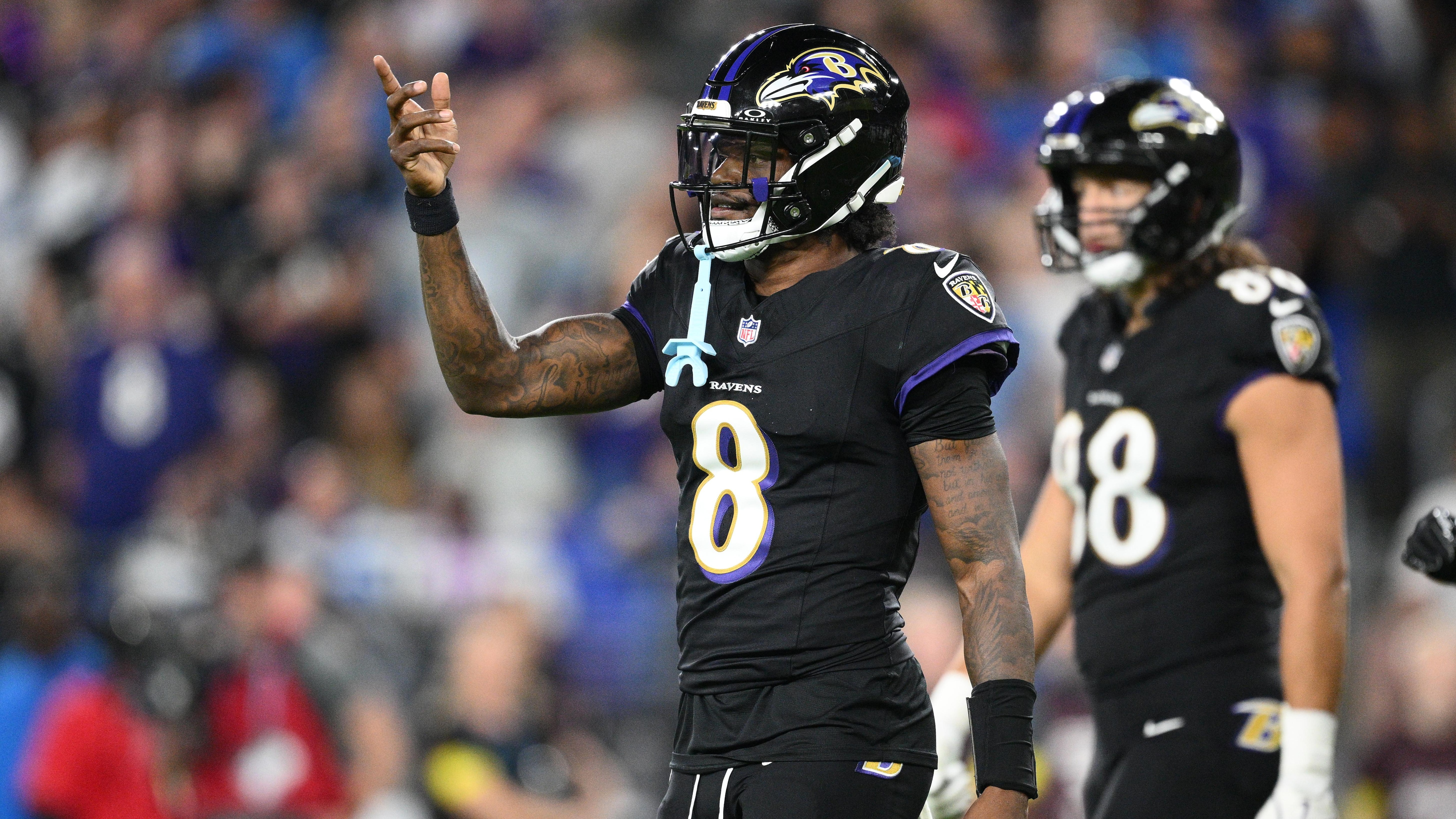Lions Ravens Football