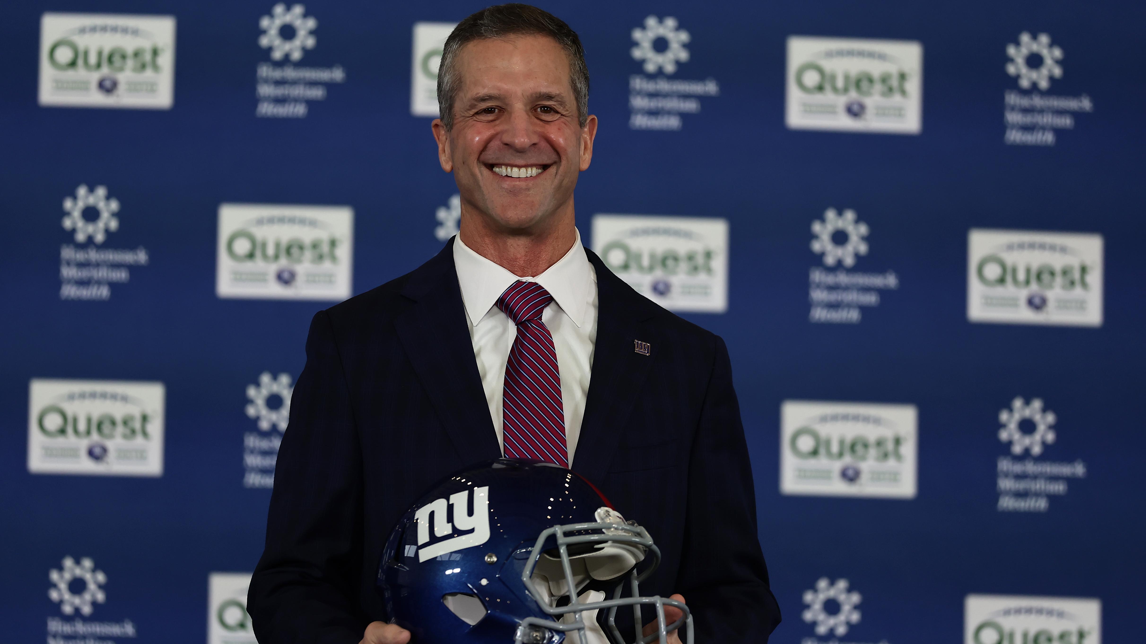 Giants Harbaugh Football