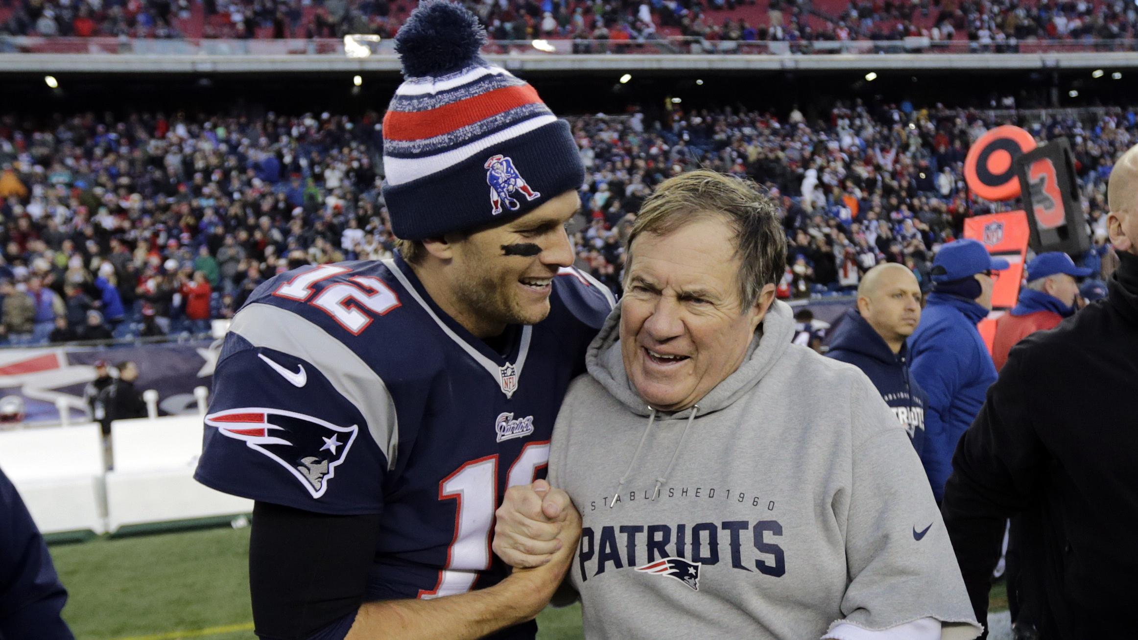 Patriots Belichick Football