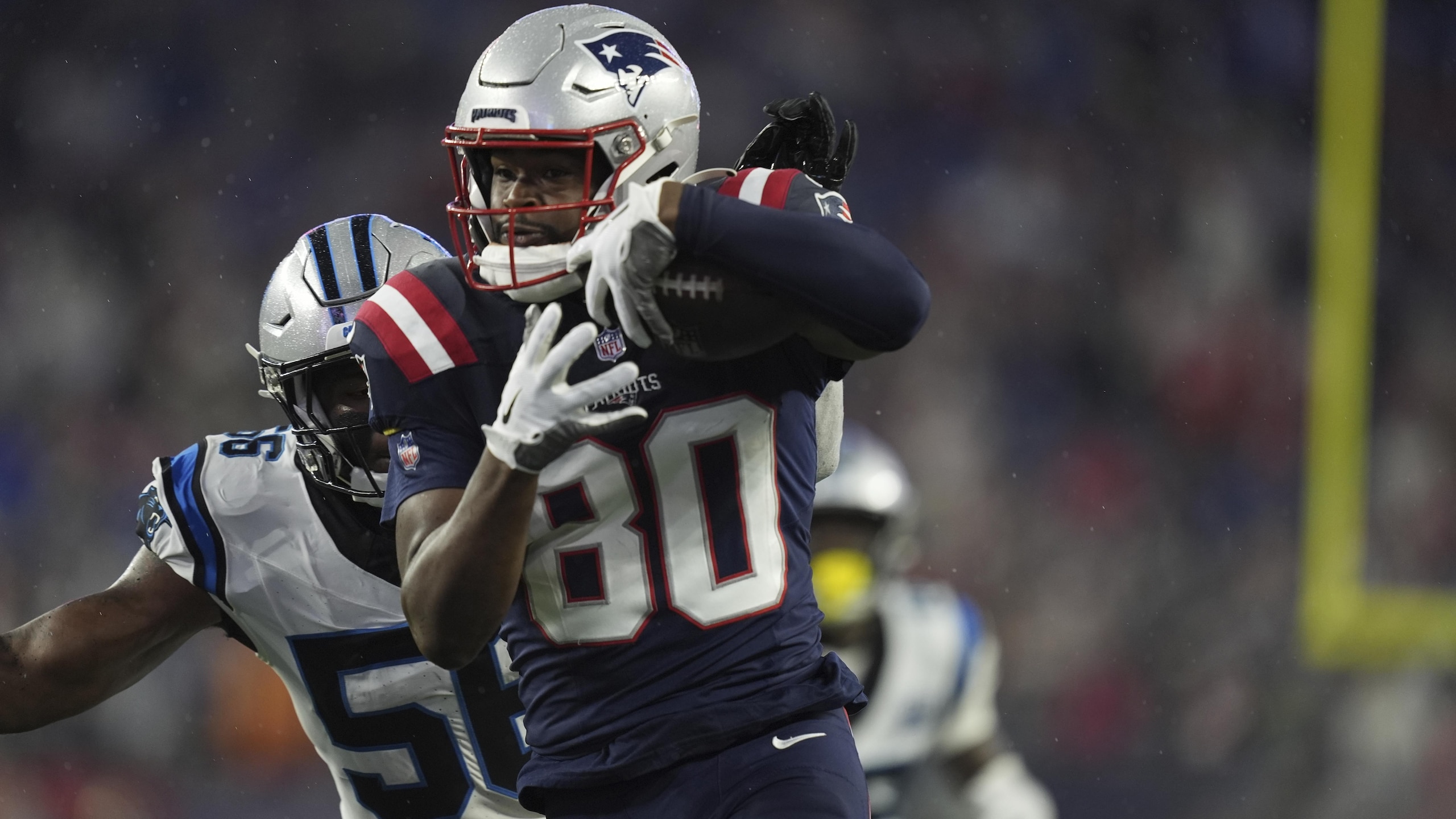 Panthers Patriots Football