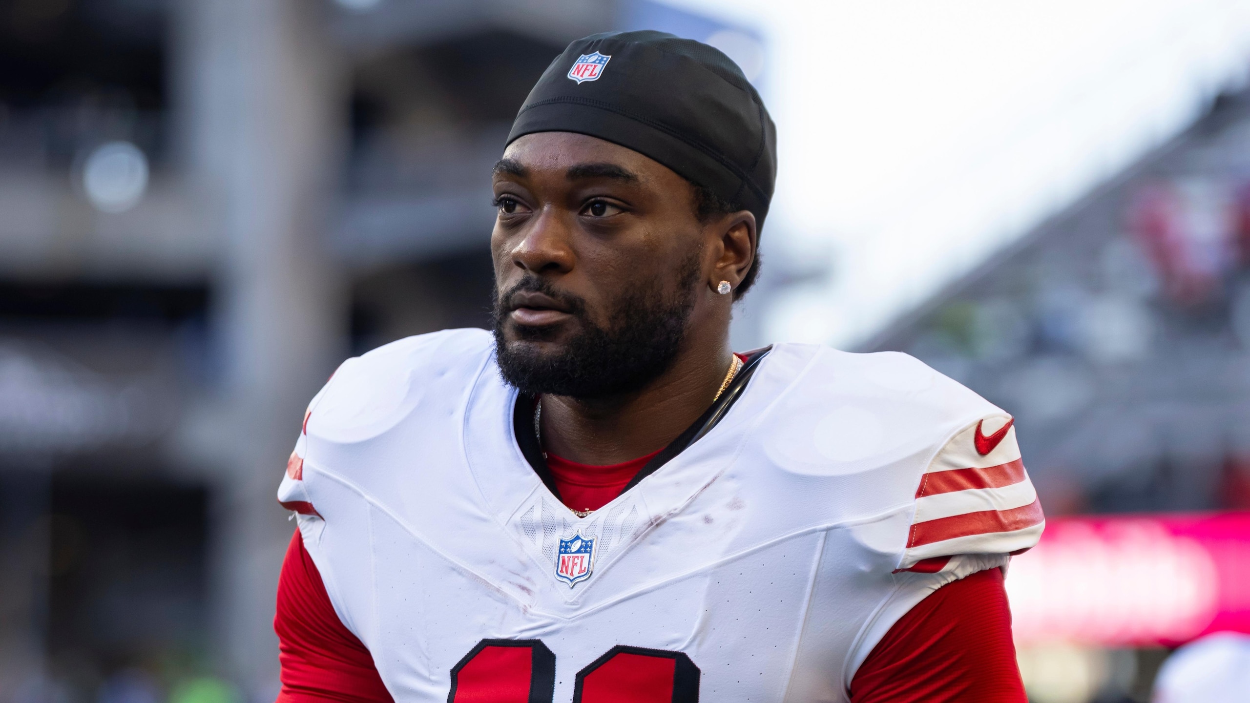 49ers Aiyuk Arrest Football