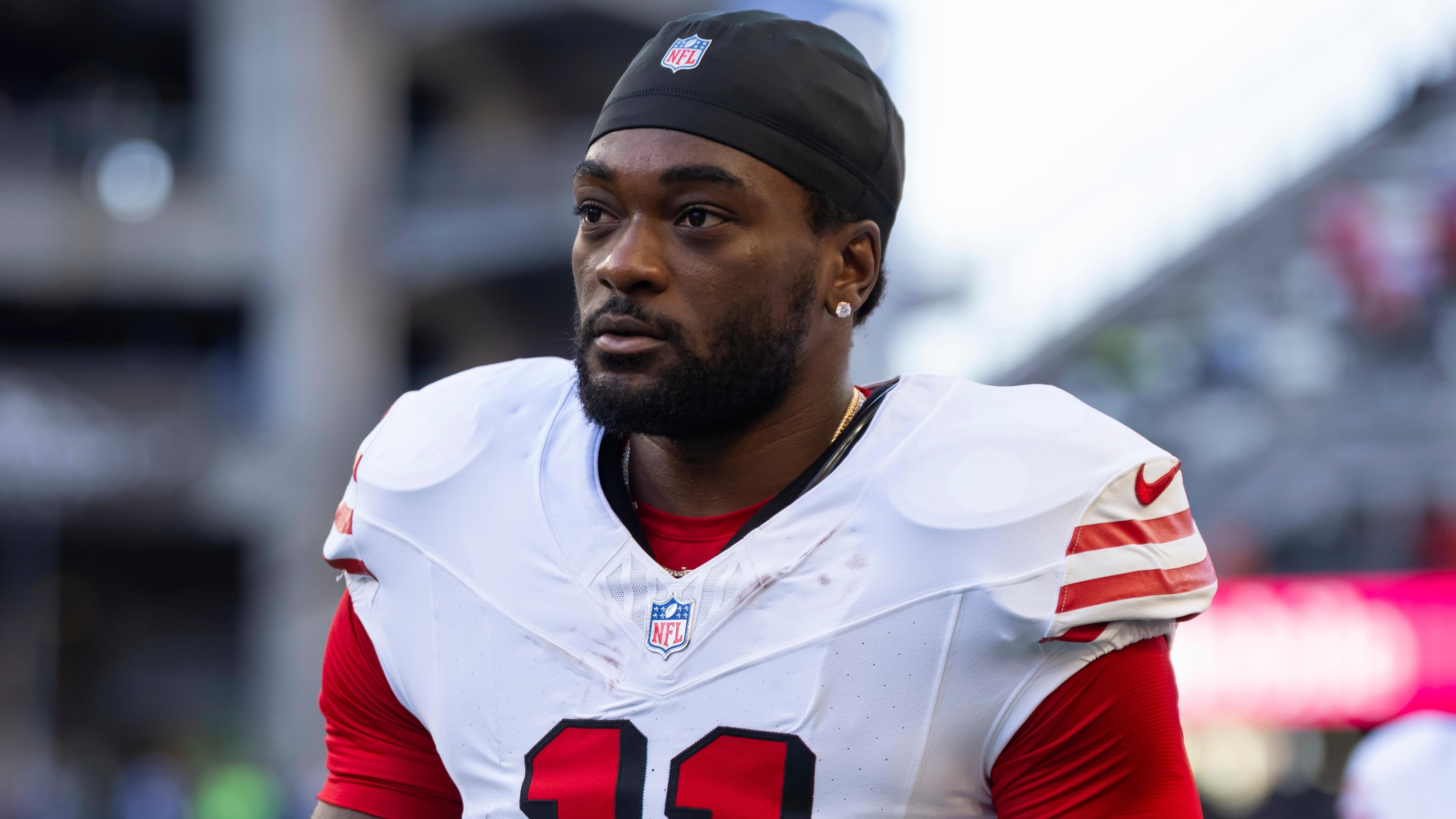 49ers Aiyuk Arrest Football