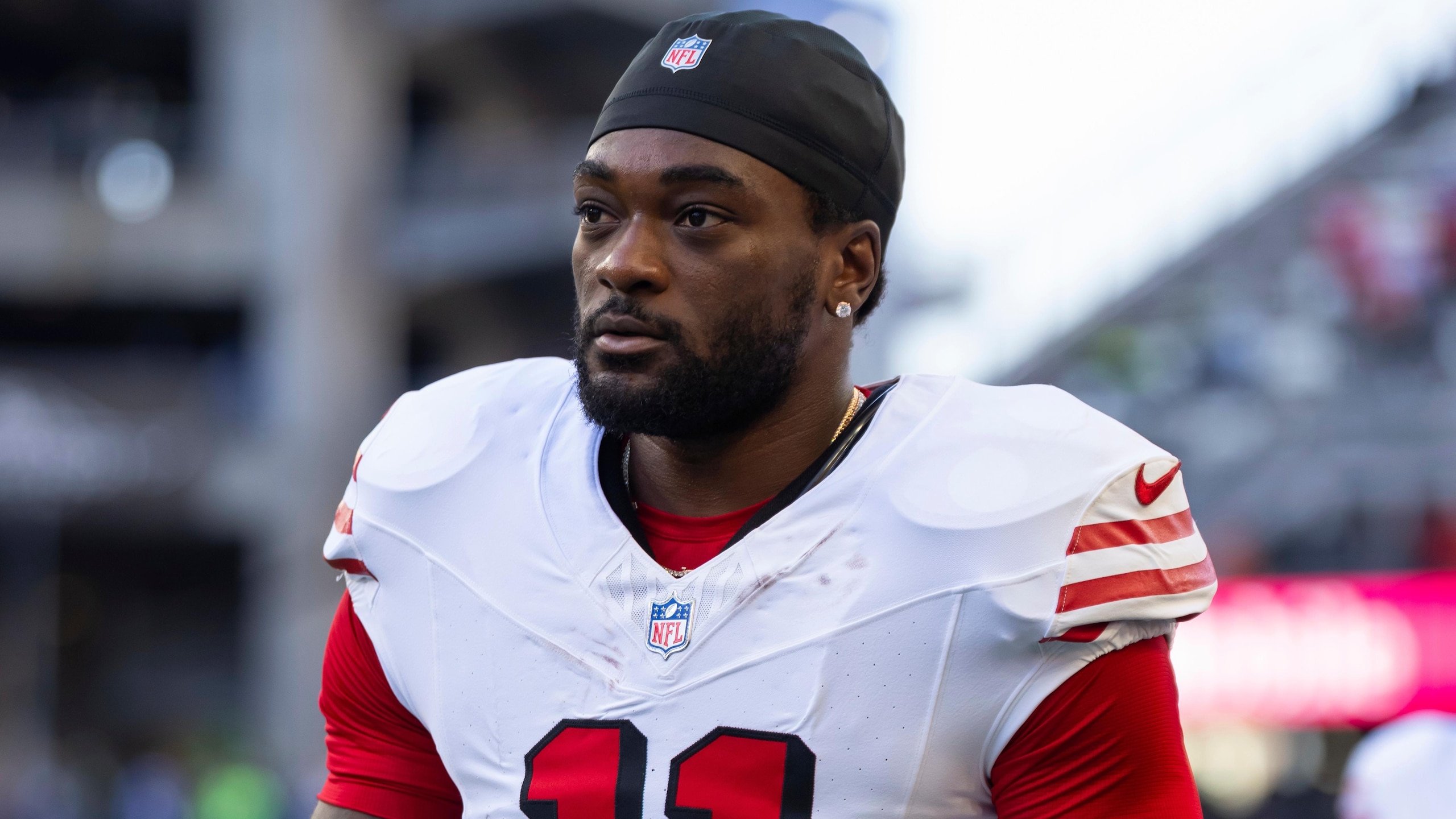 49ers Aiyuk Arrest Football