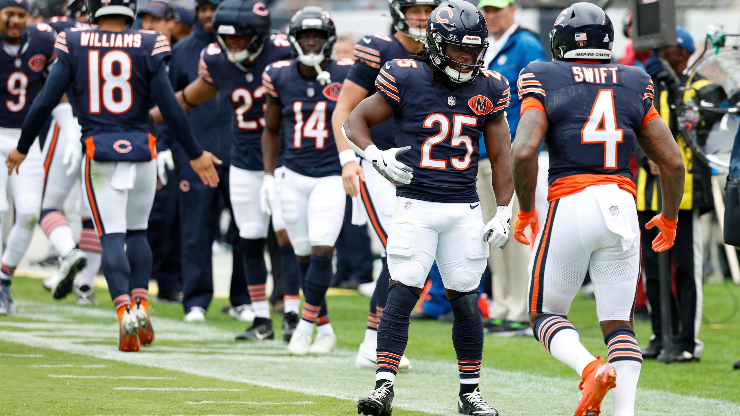 Saints Bears Football