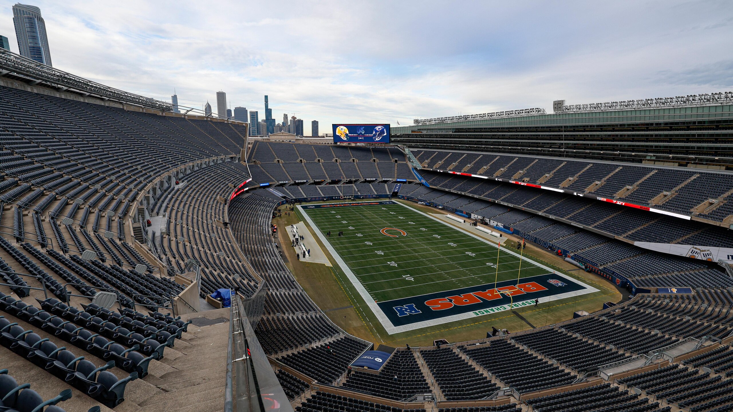 Bears Stadium Football