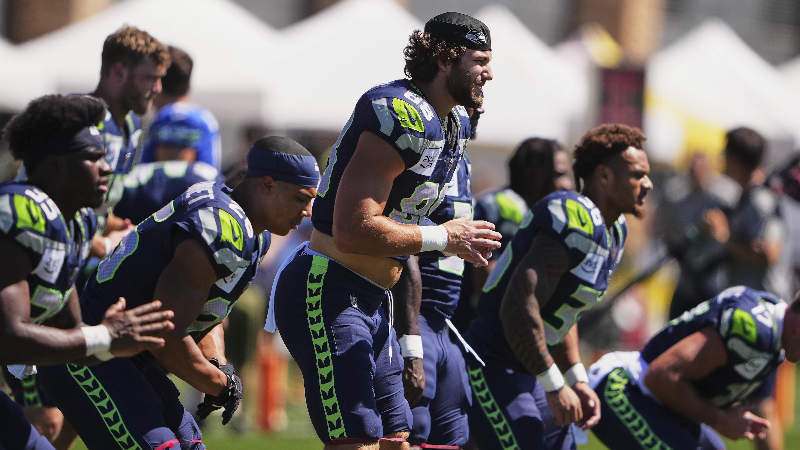 Seahawks Camp Football