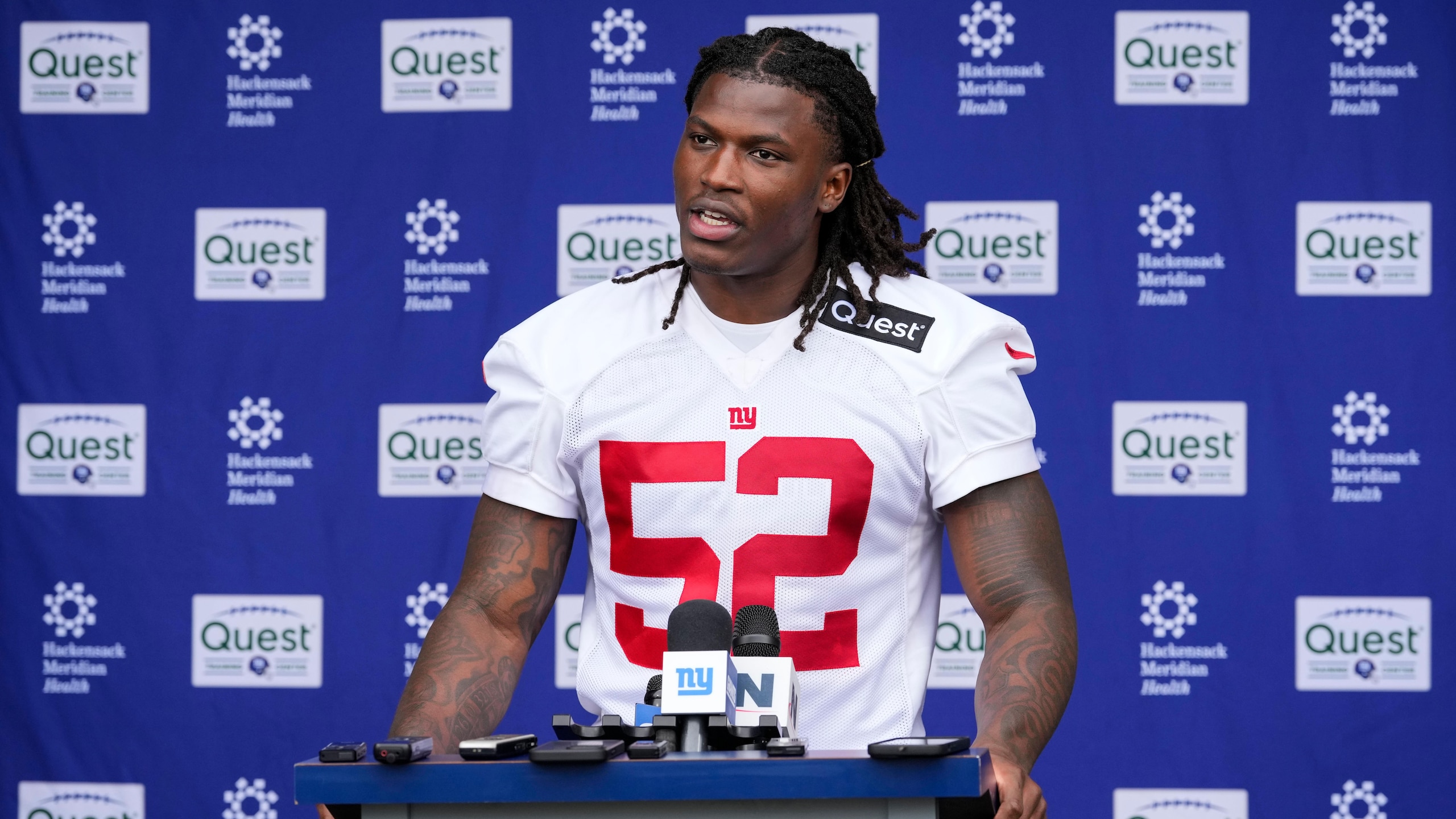 Giants Rookies Football