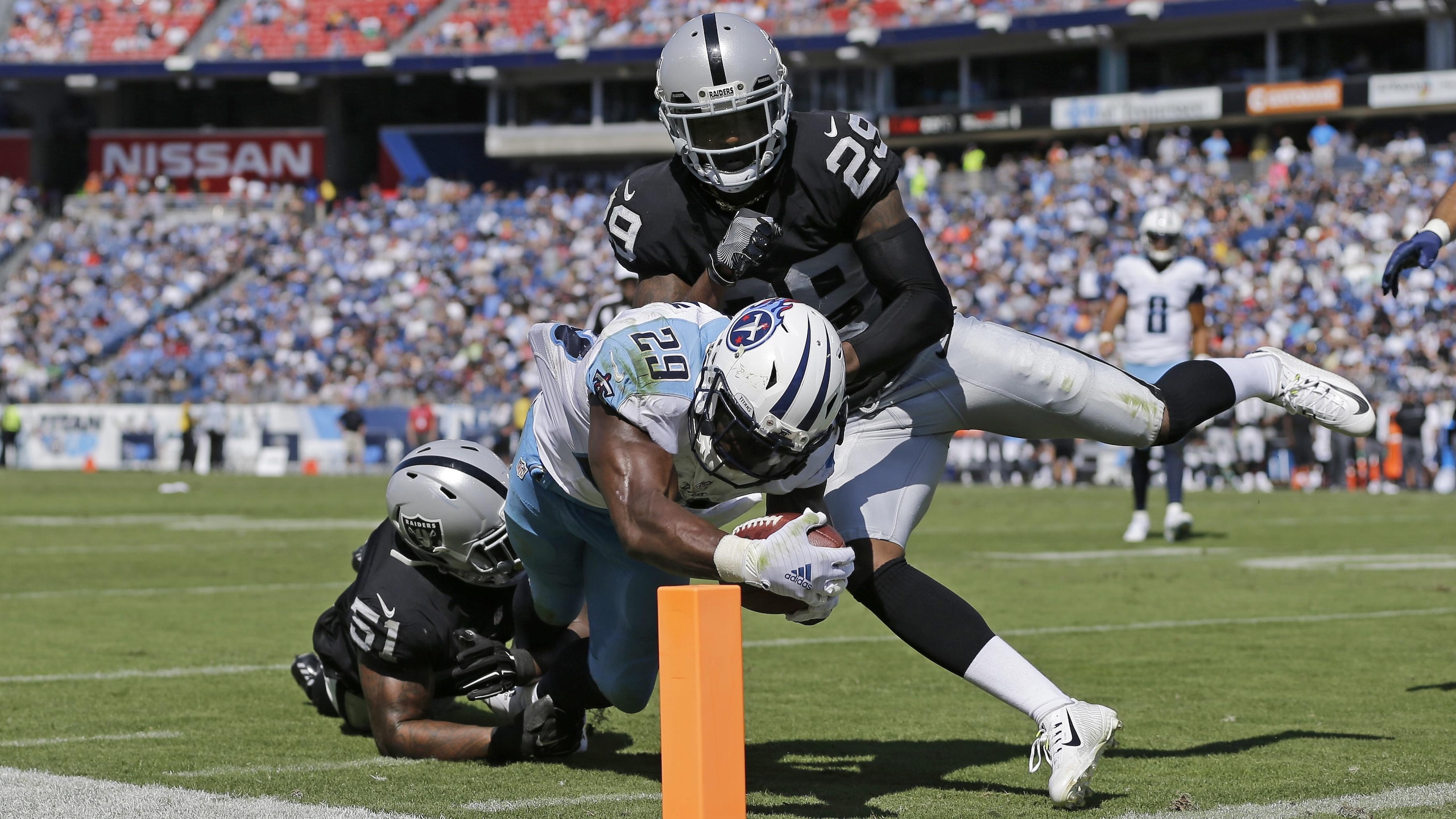 Raiders Titans Football