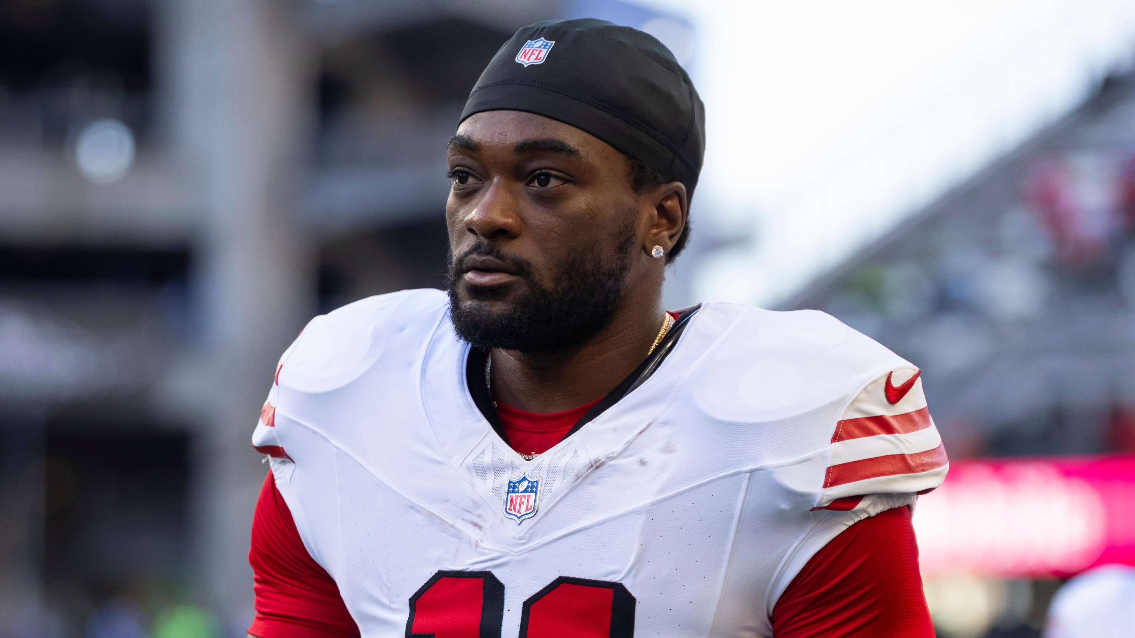 49ers Aiyuk Arrest Football