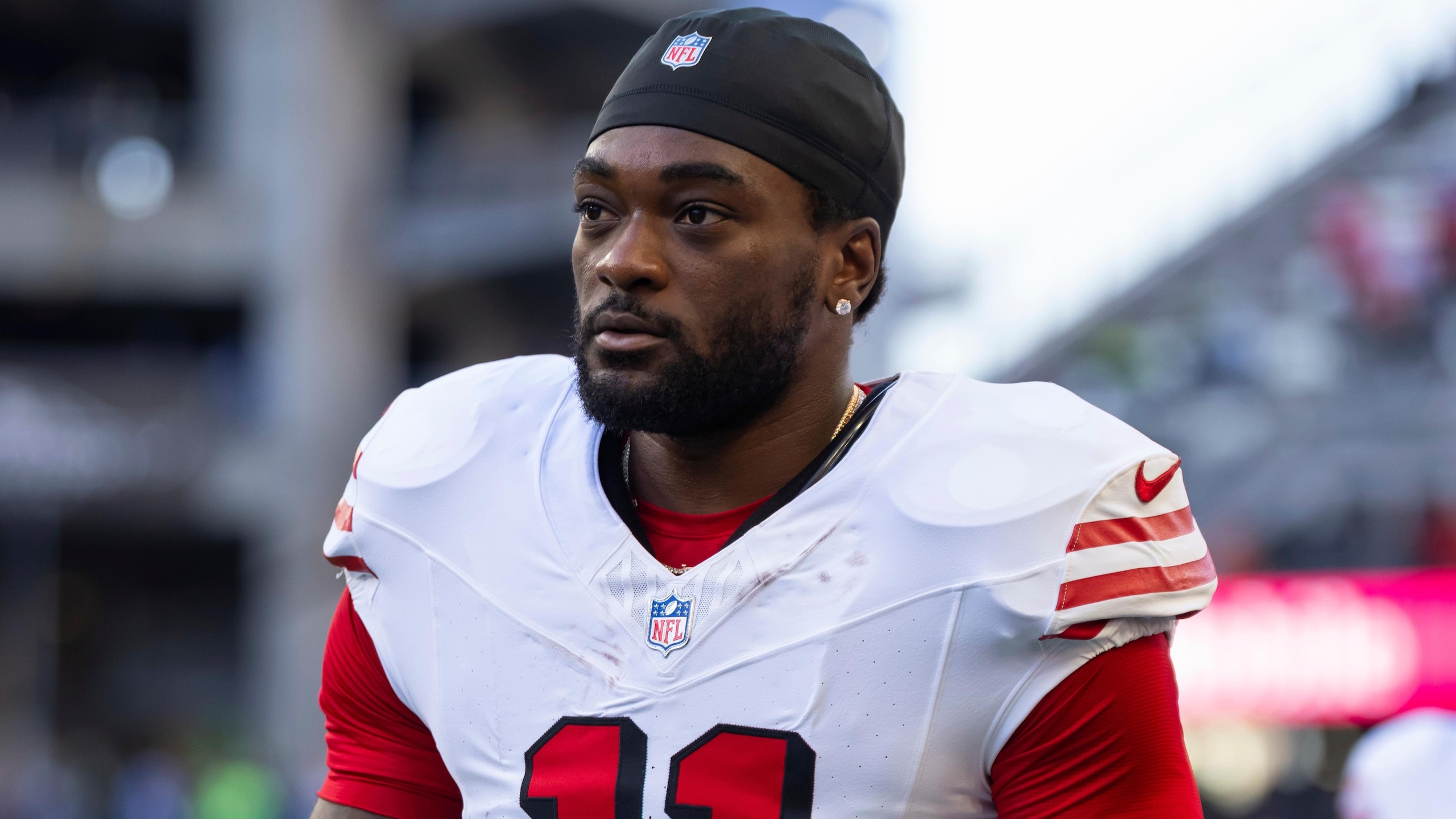 49ers Aiyuk Arrest Football