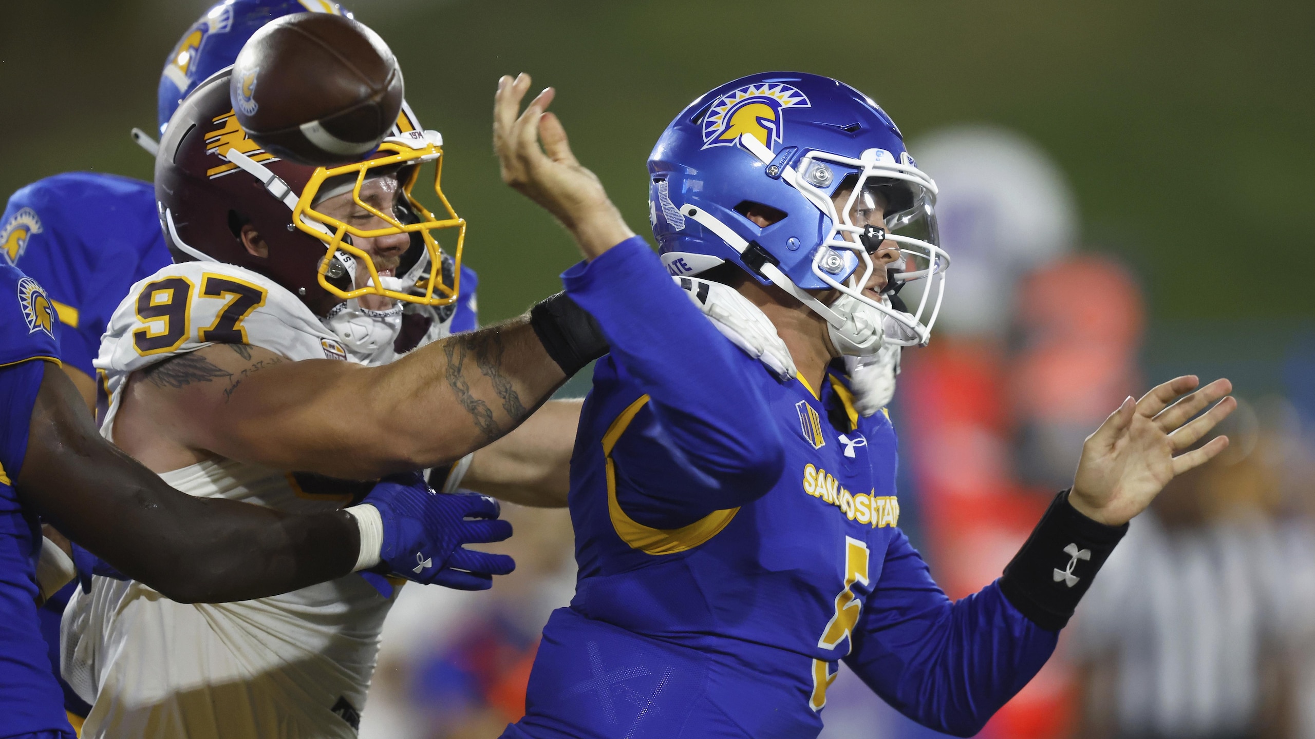 Central Michigan San Jose St Football