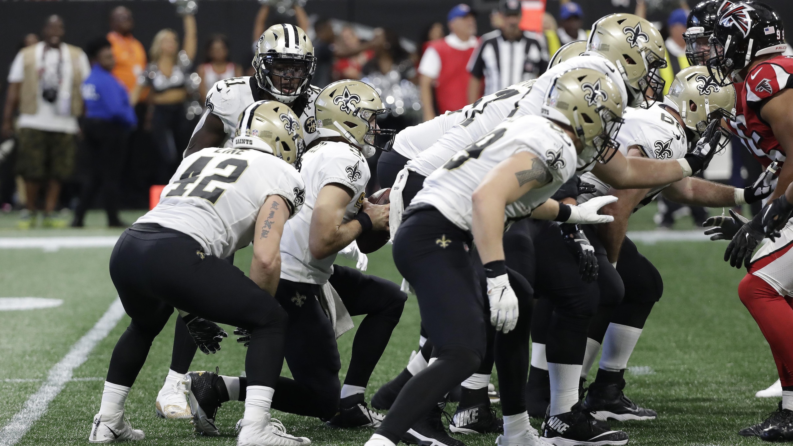 Saints Falcons Football