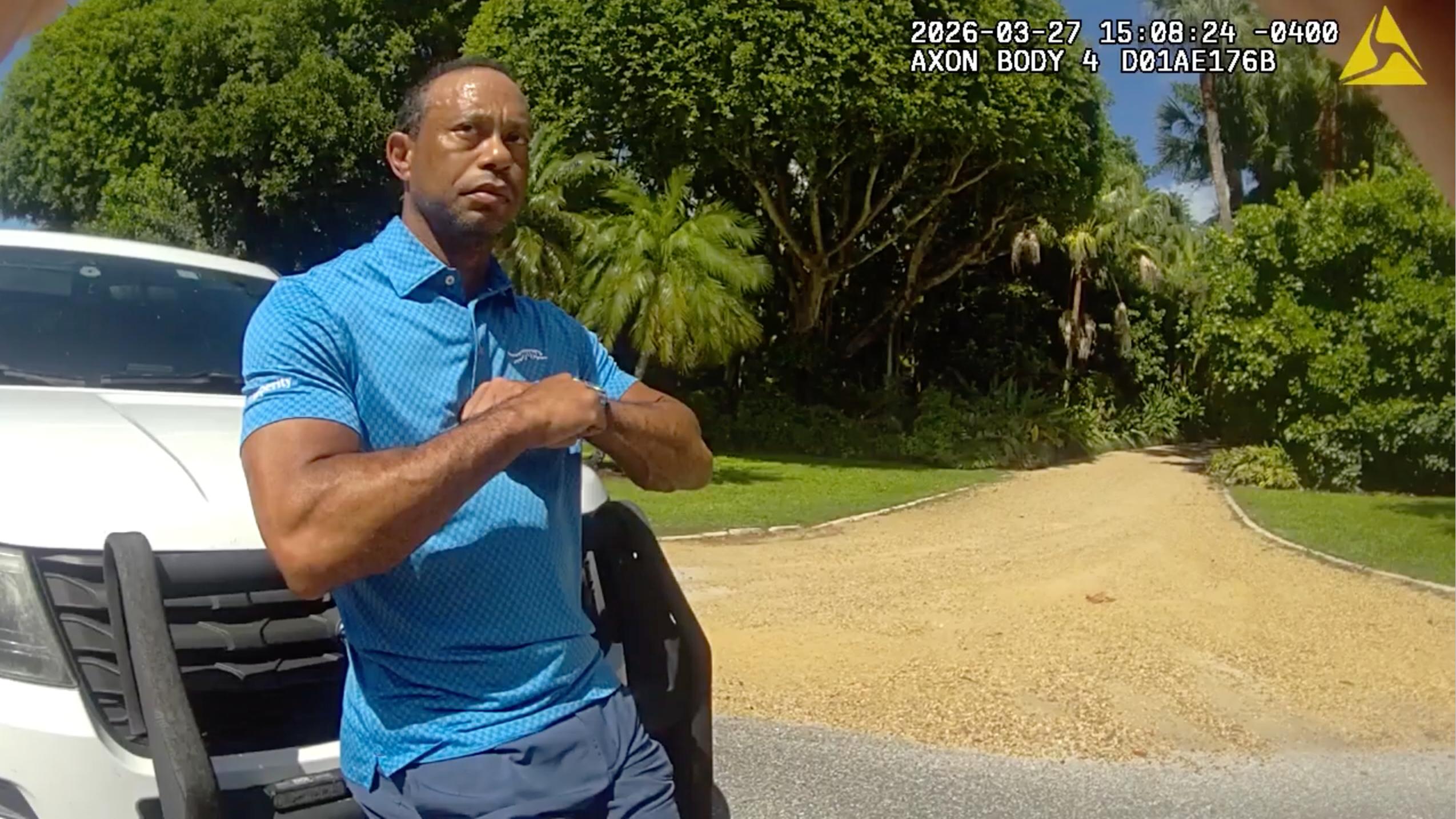 Tiger Woods Crash Golf