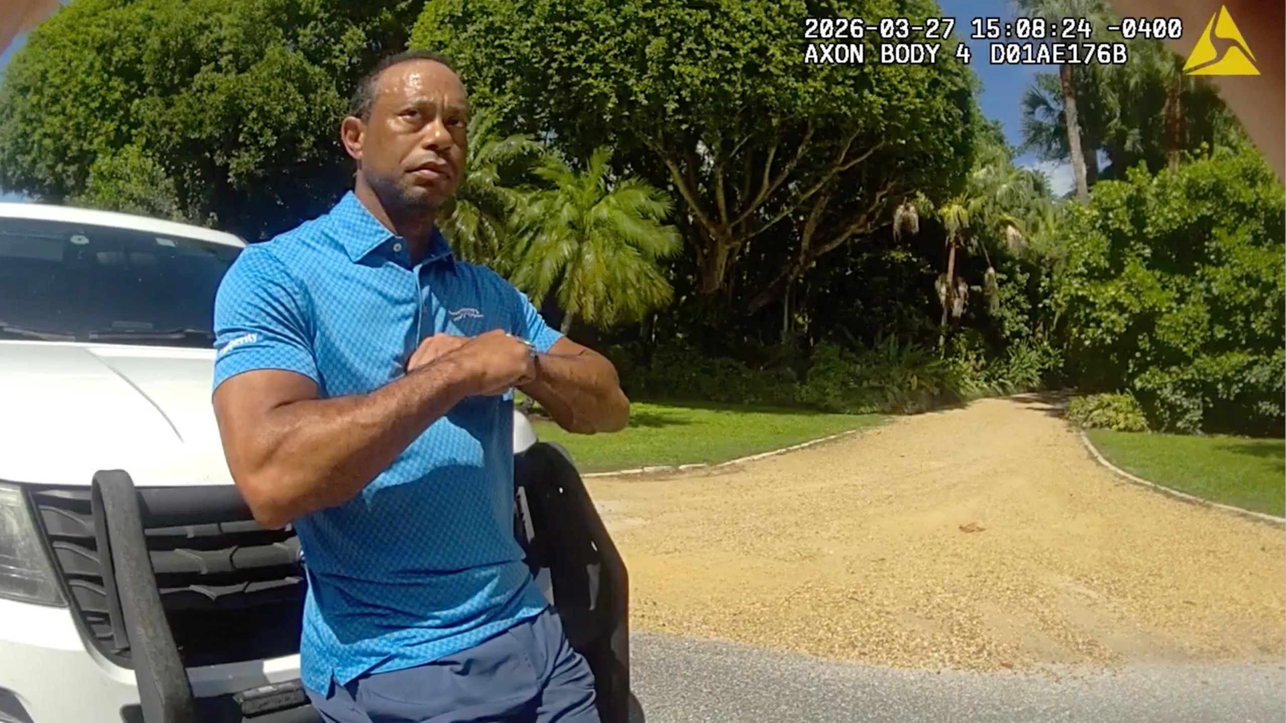 Tiger Woods Crash Golf