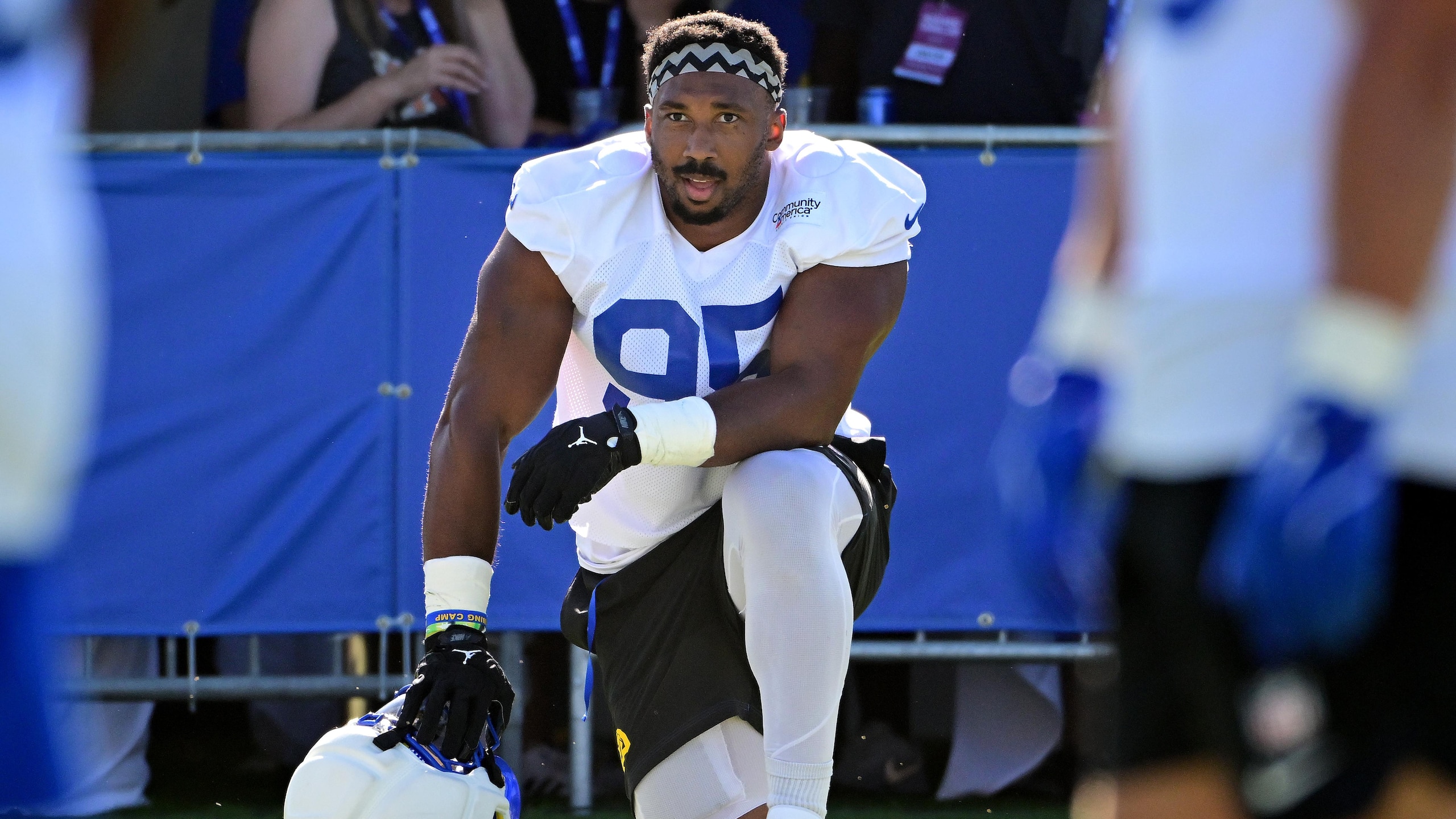 Rams Camp Football
