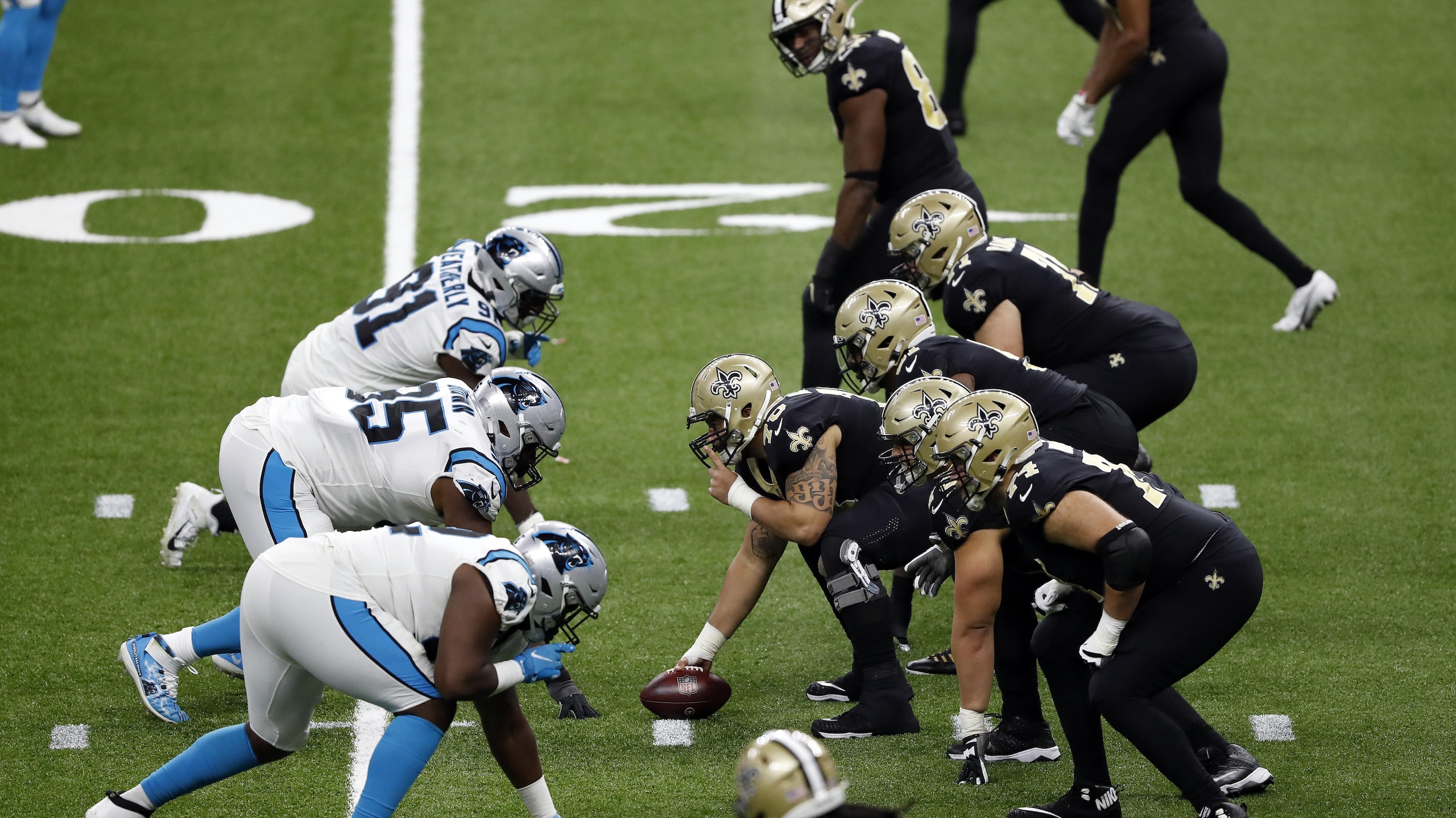 Panthers Saints Football