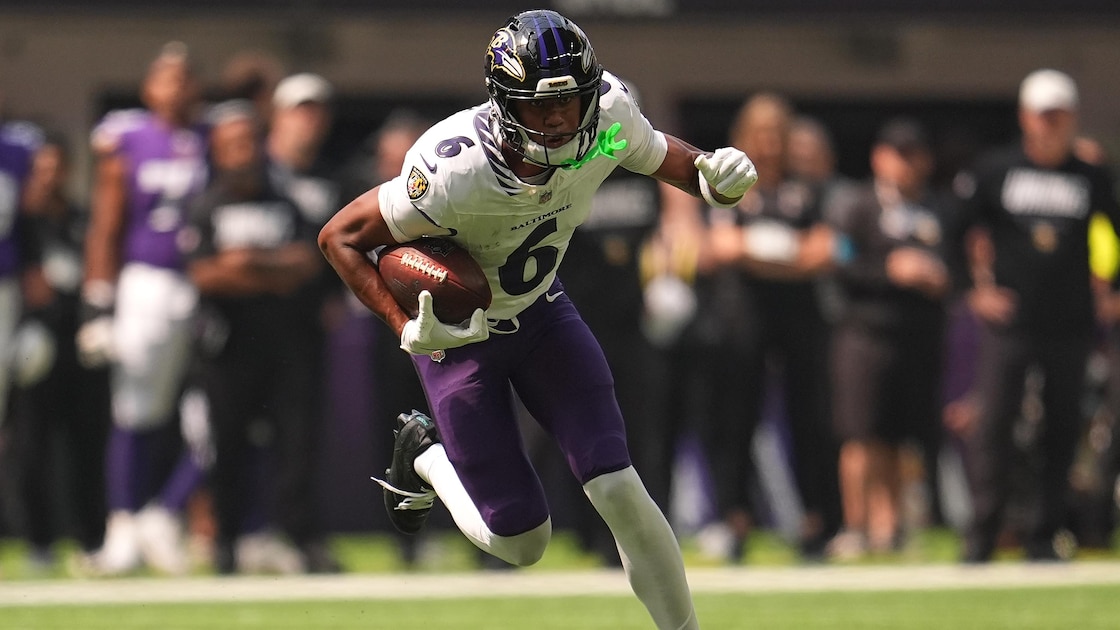 Ravens' Ja'Kobi Lane Draws Odell Beckham Jr., DeAndre Hopkins Comparisons from Lamar Jackson