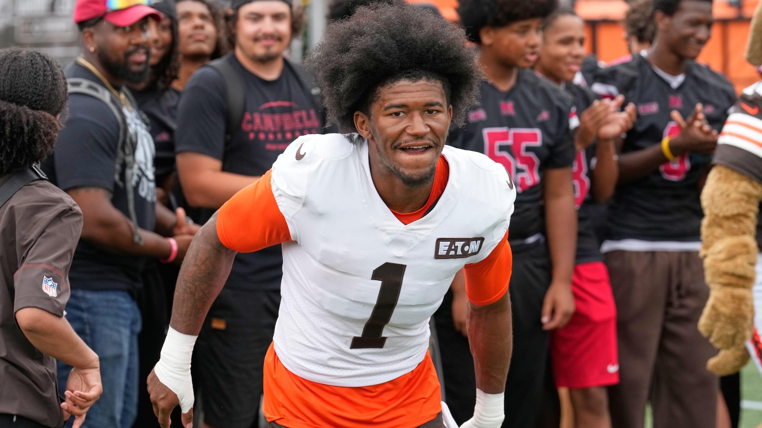 Browns Camp Football