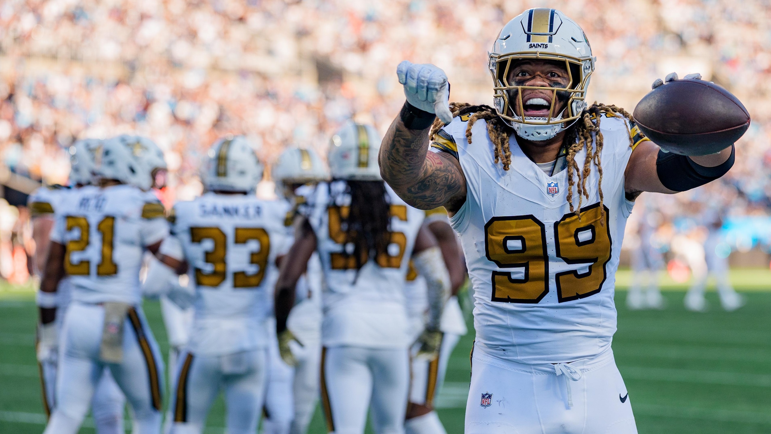 Saints Panthers Football