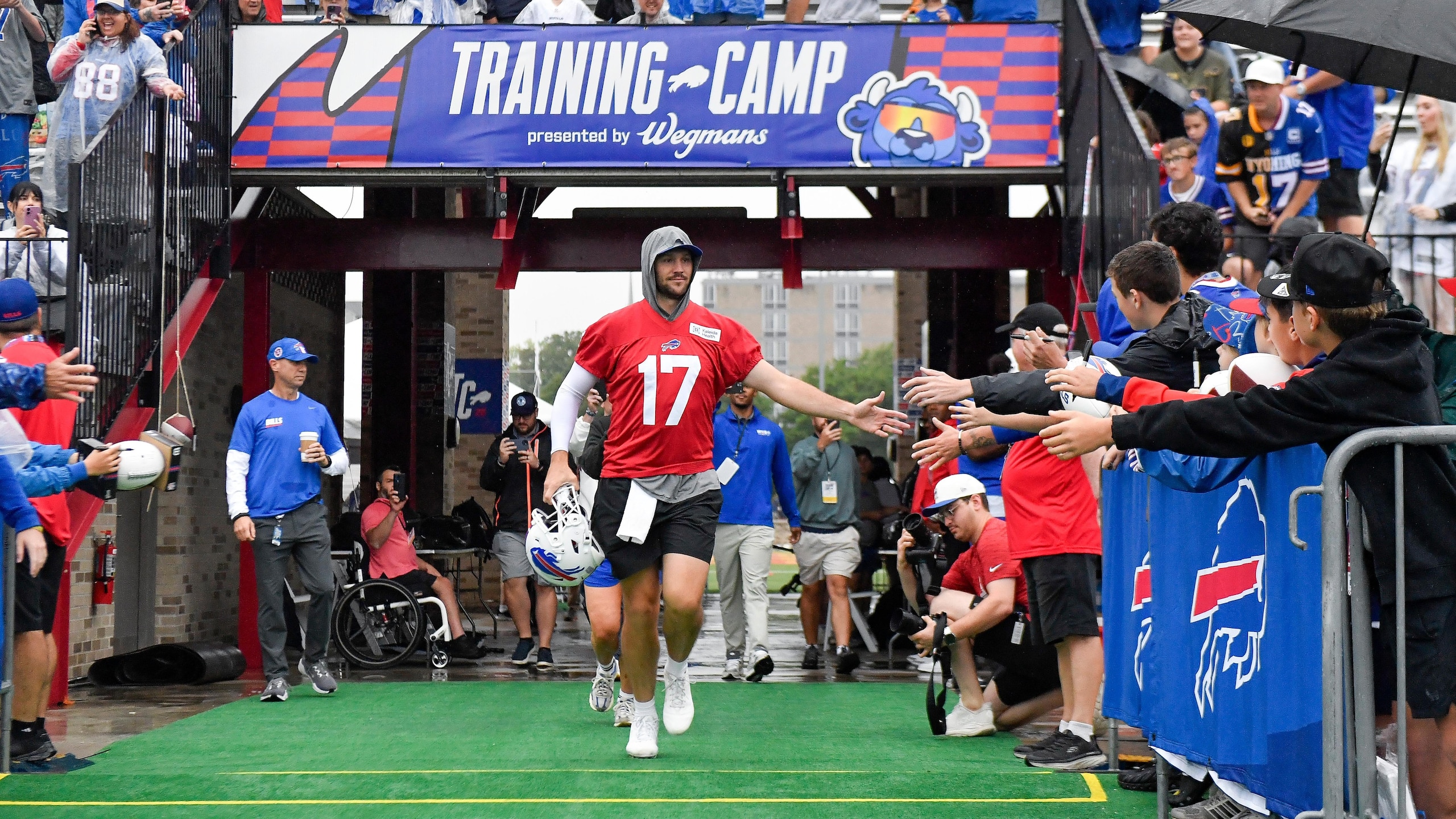 APTOPIX Bills Camp Football