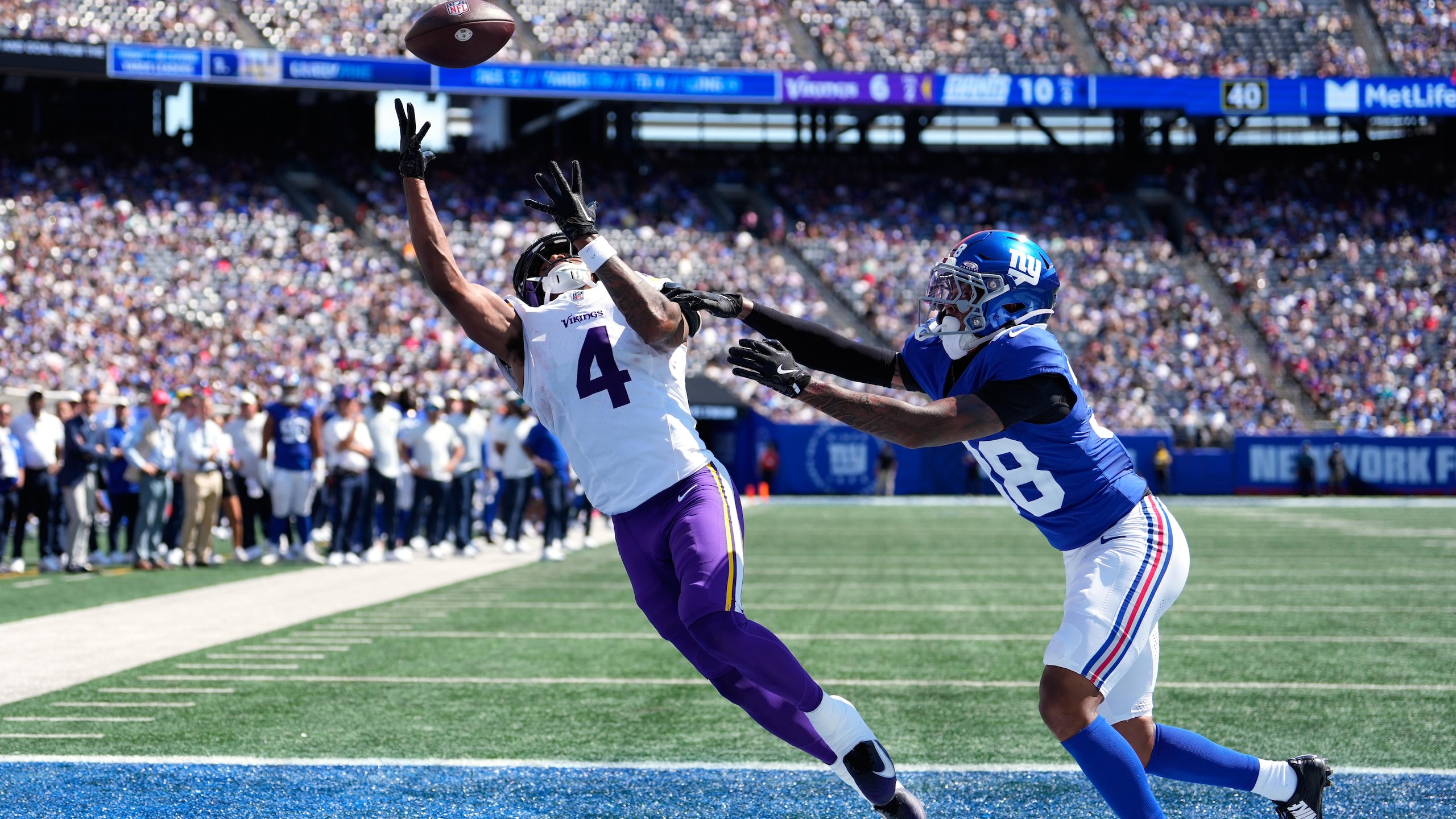 APTOPIX Vikings Giants Football
