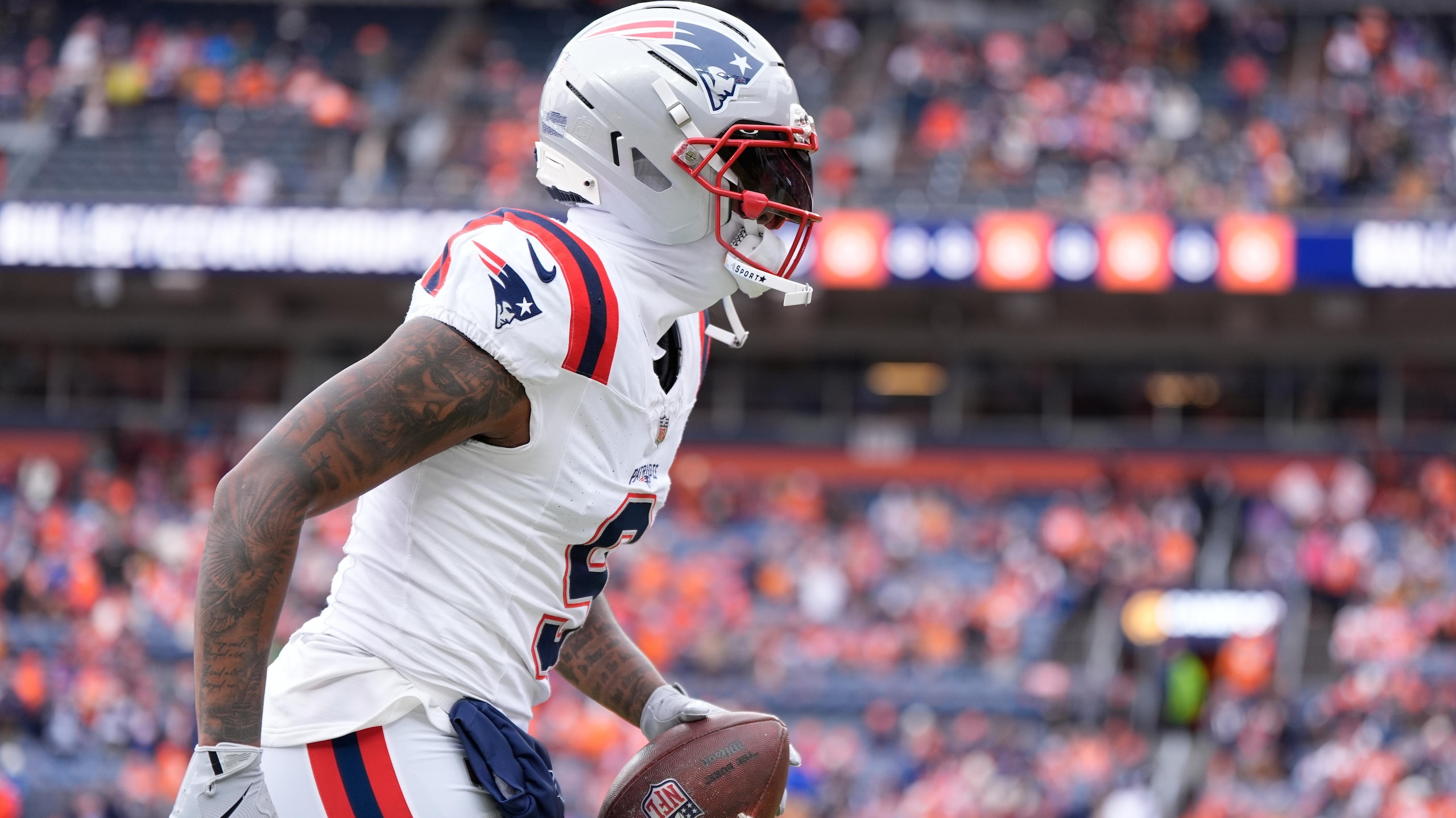 Patriots Broncos Football