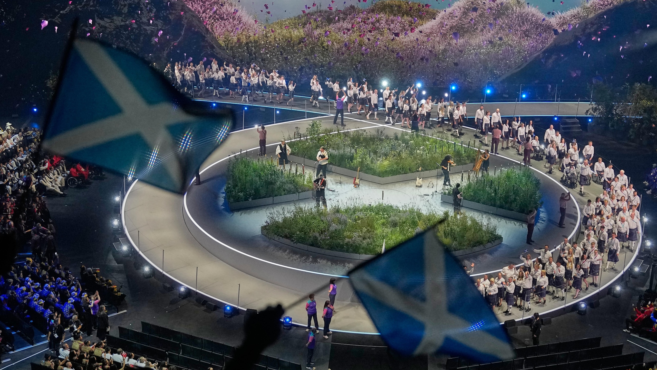 APTOPIX Britain Commonwealth Games Opening Ceremony
