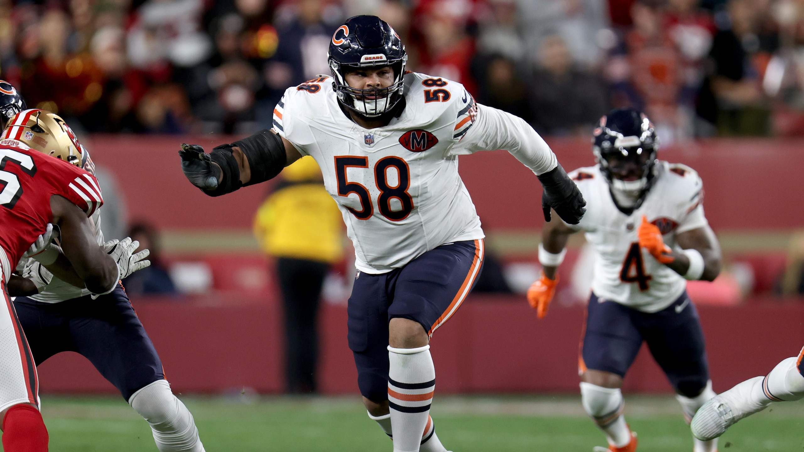 Bears 49ers Football