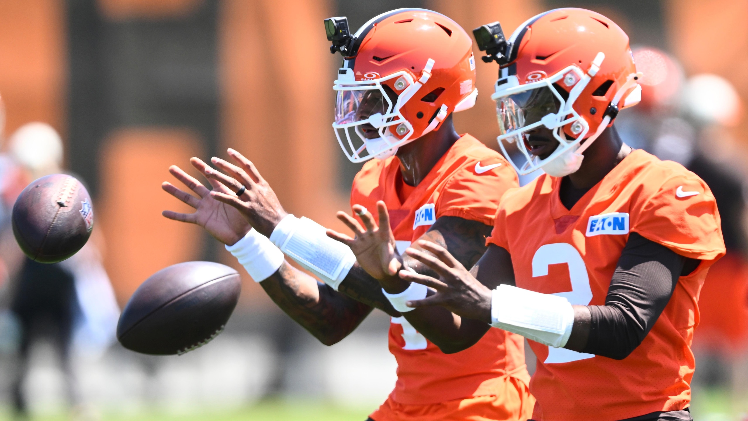 Browns Camp Football