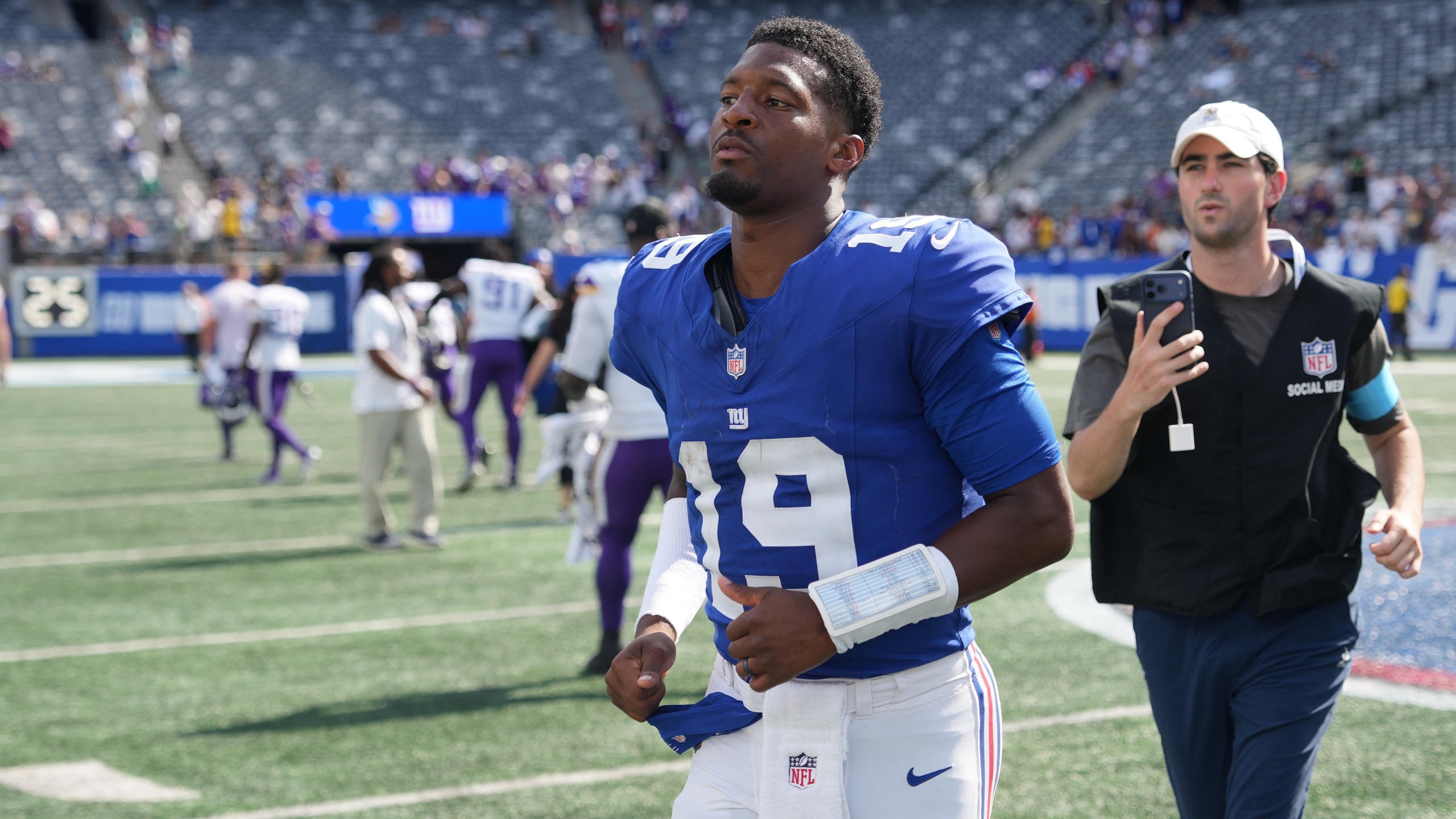 Vikings Giants Football