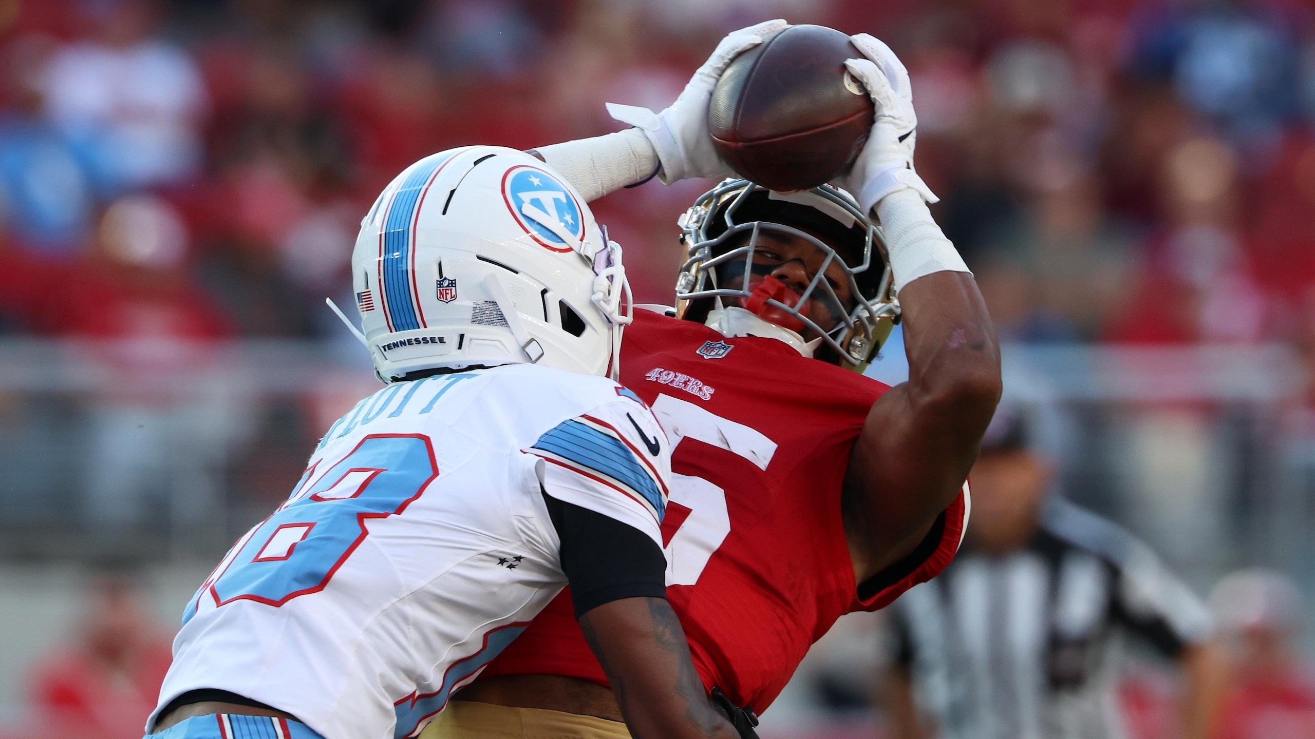 Titans 49ers Football