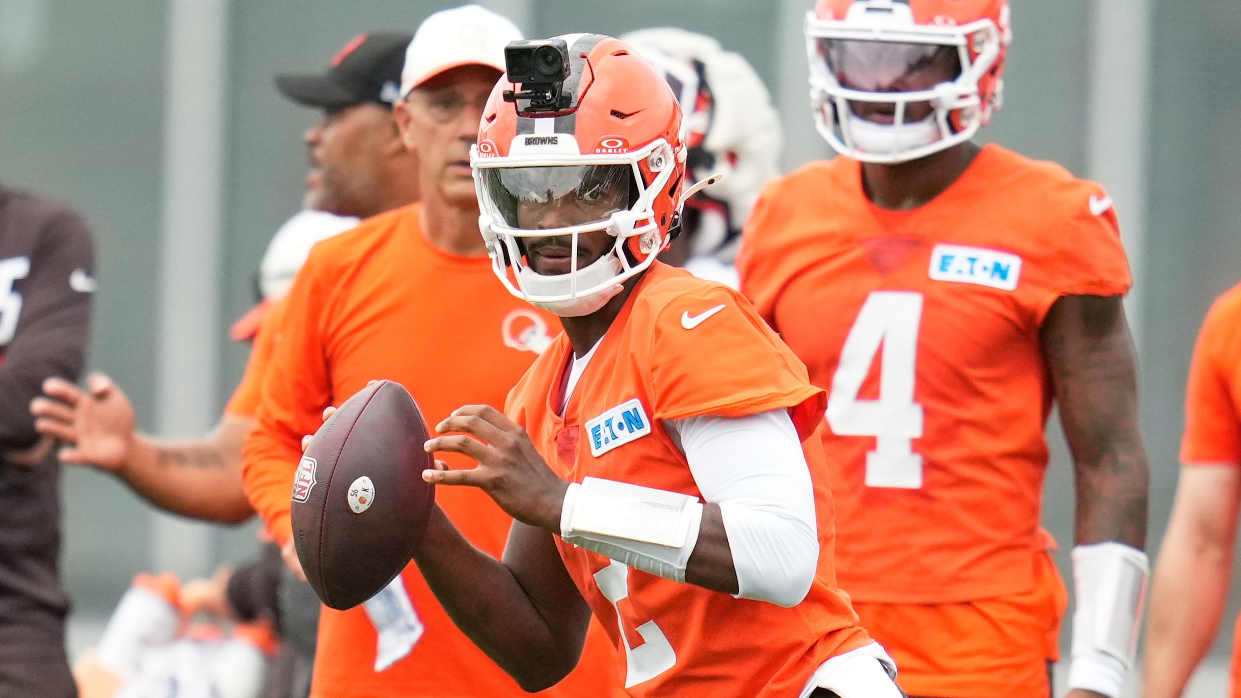 Browns Camp Football