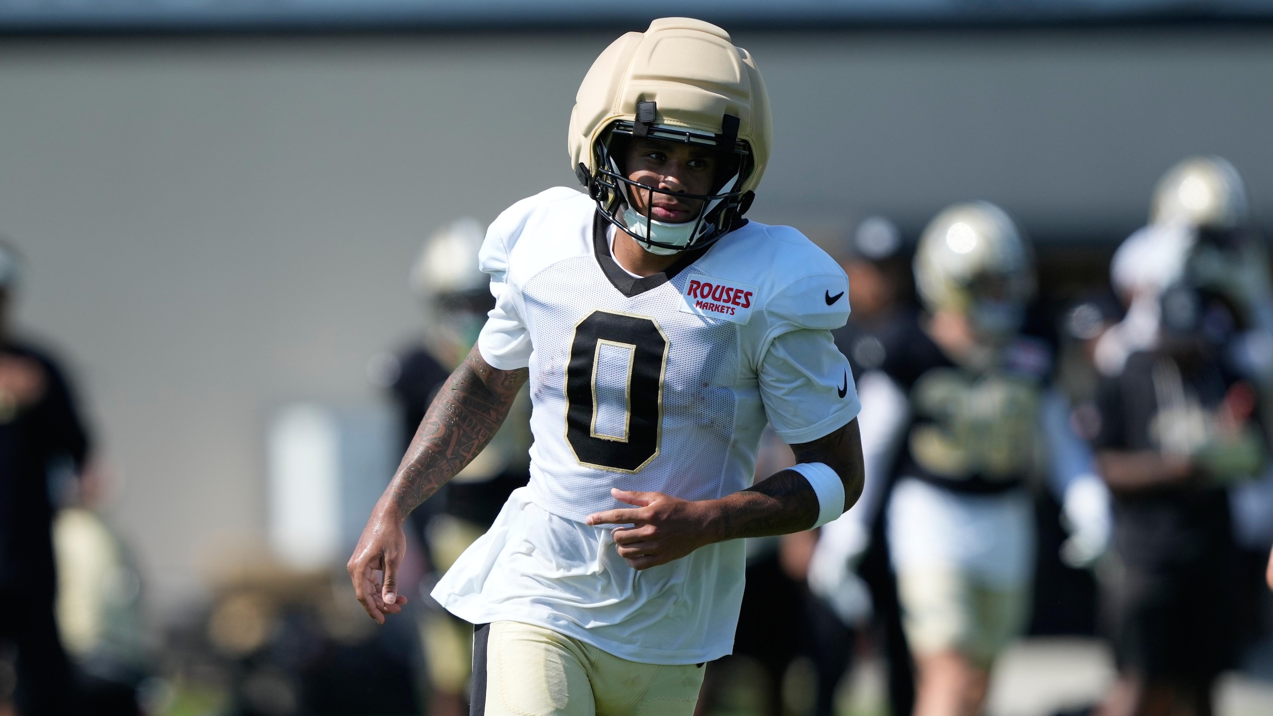 Saints Camp Football