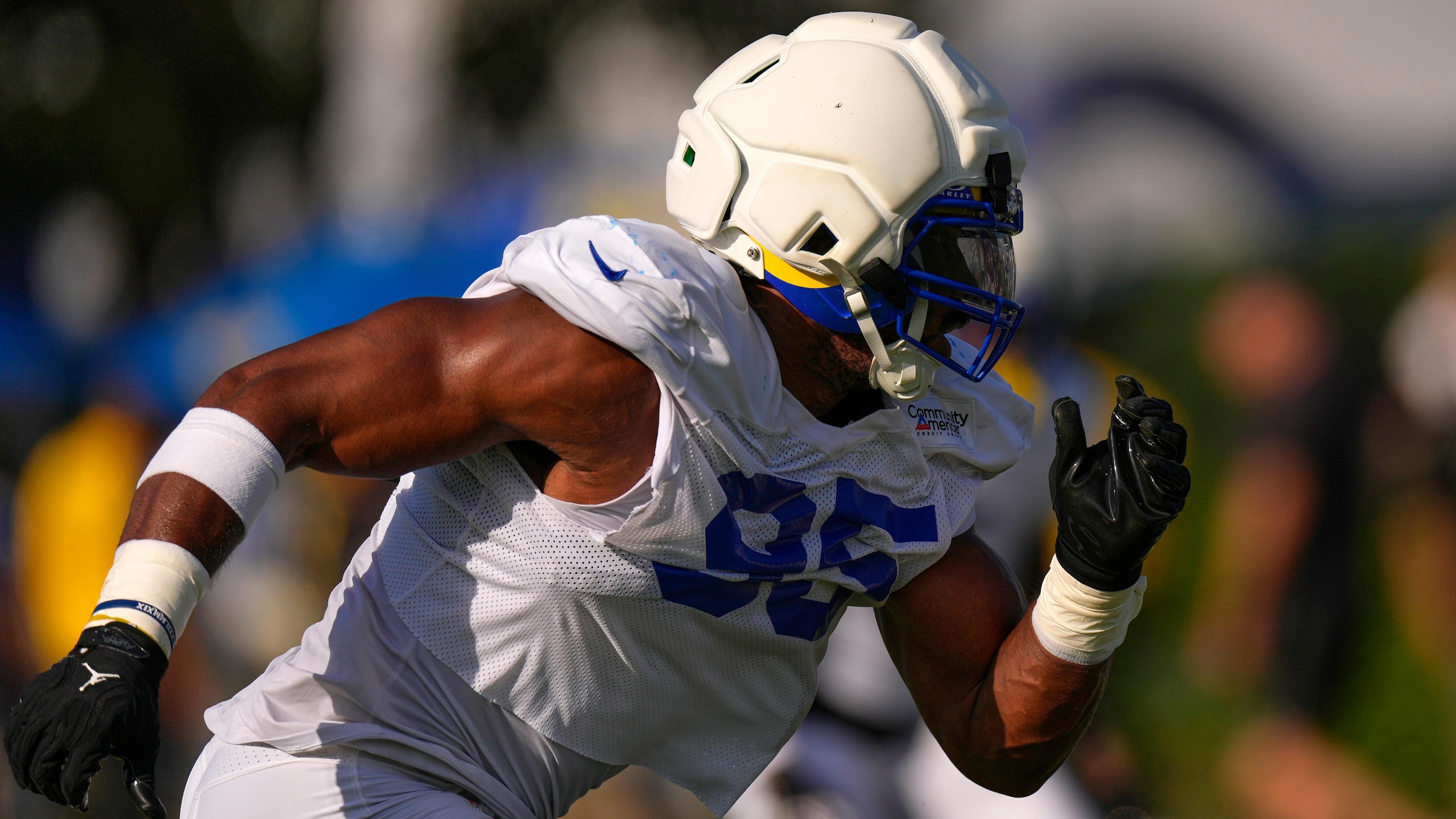 Rams Camp Football