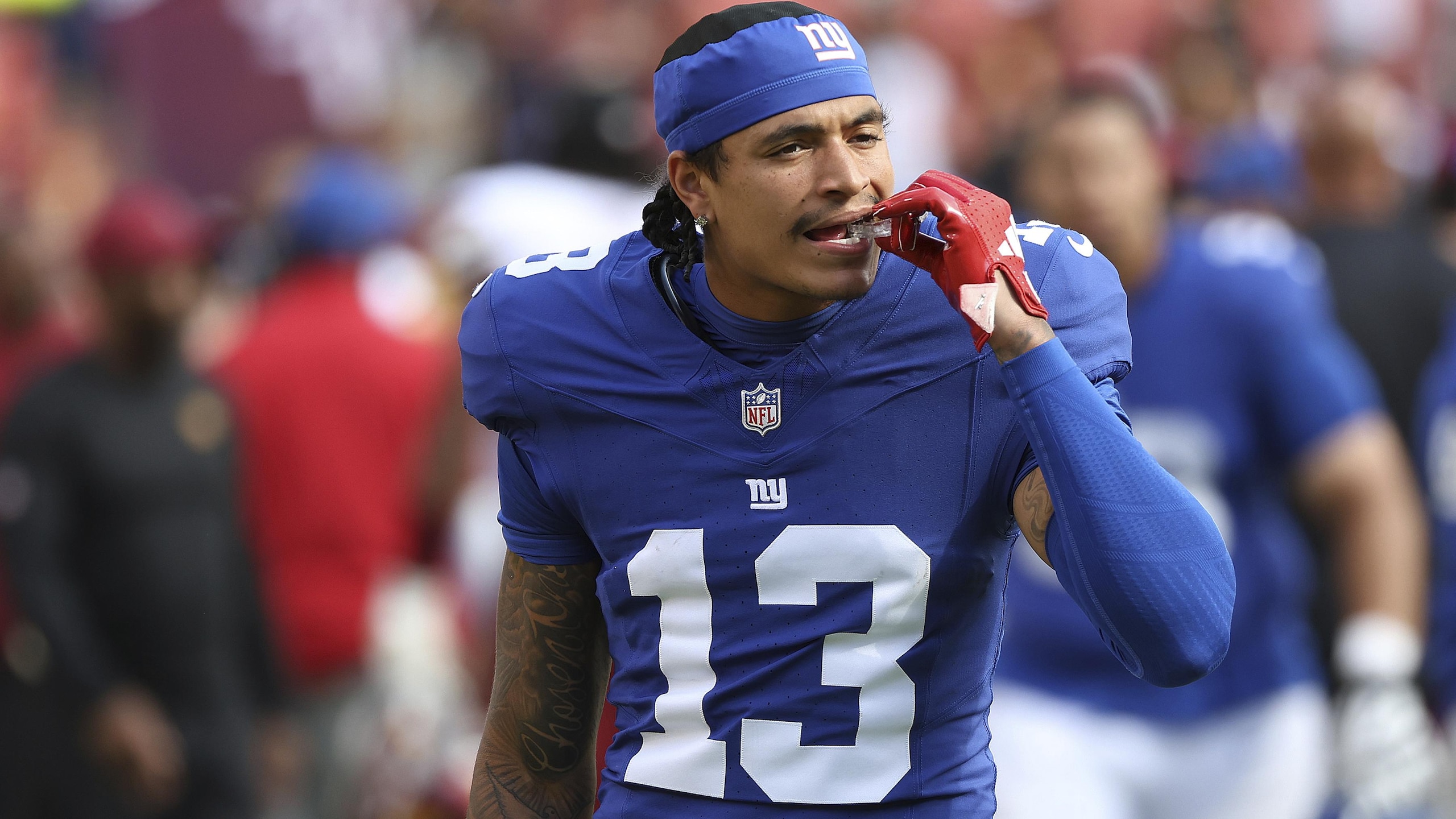 Giants Commanders Football