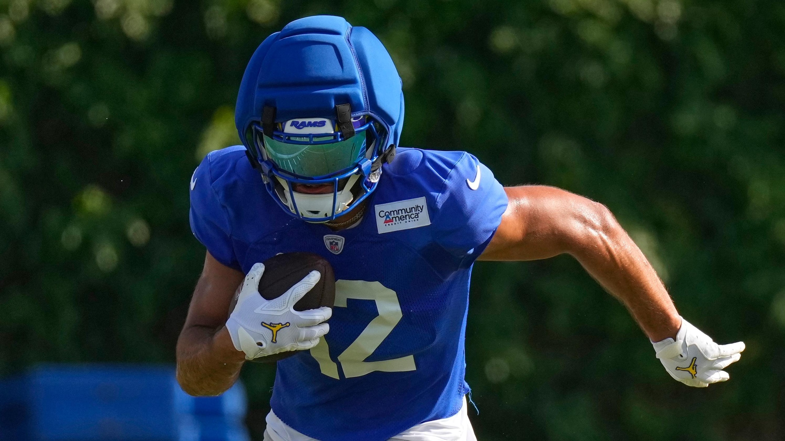 Rams Camp Football