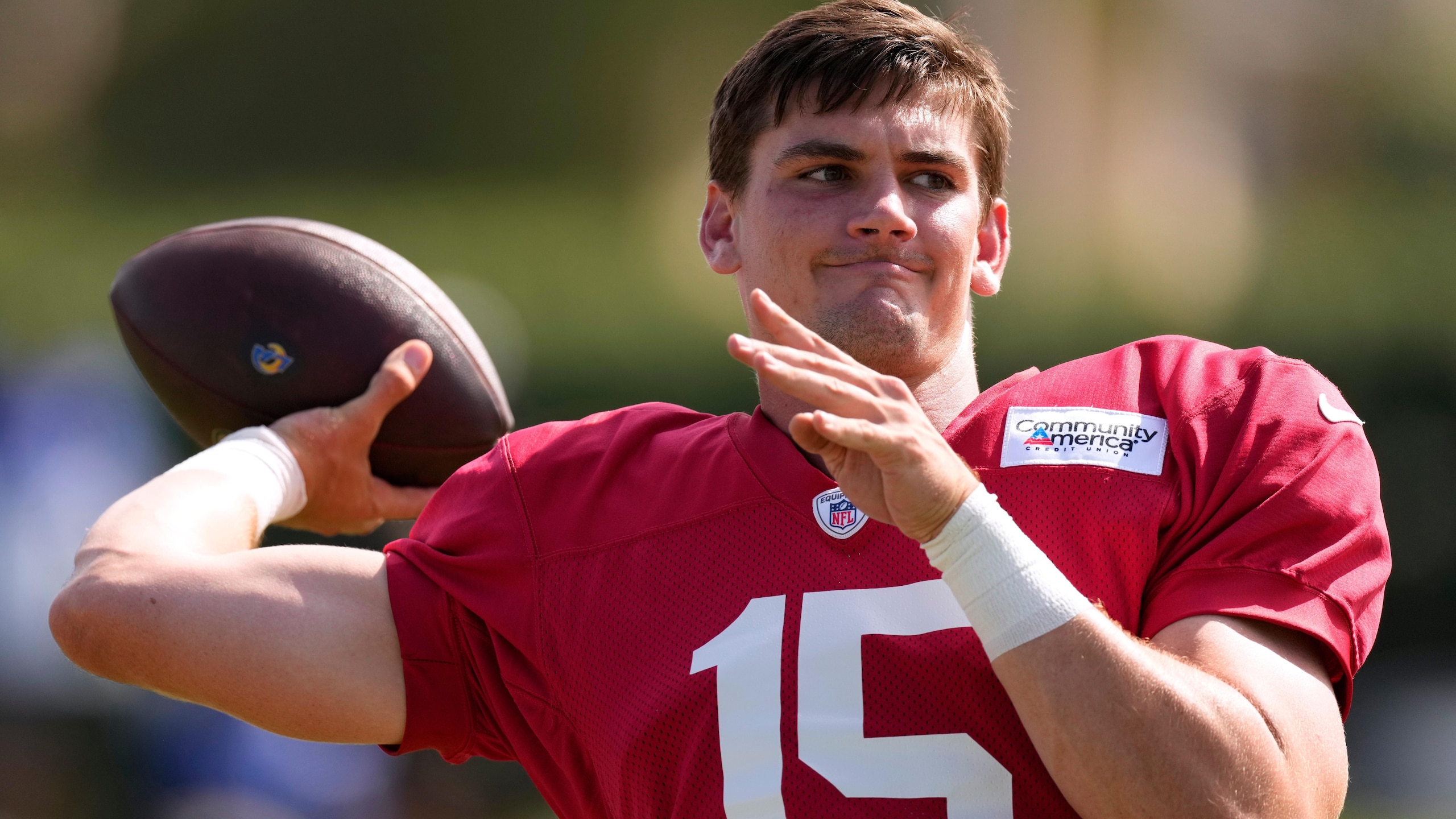 Rams Camp Football