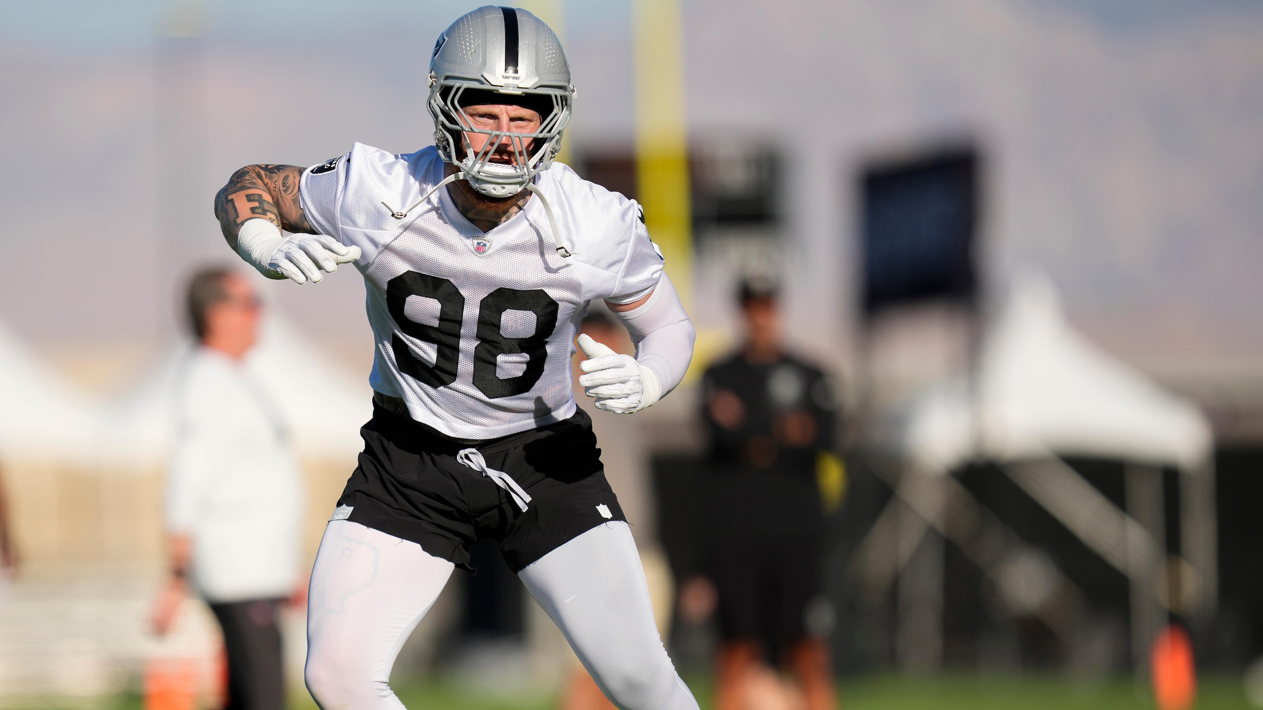 Raiders Camp Football