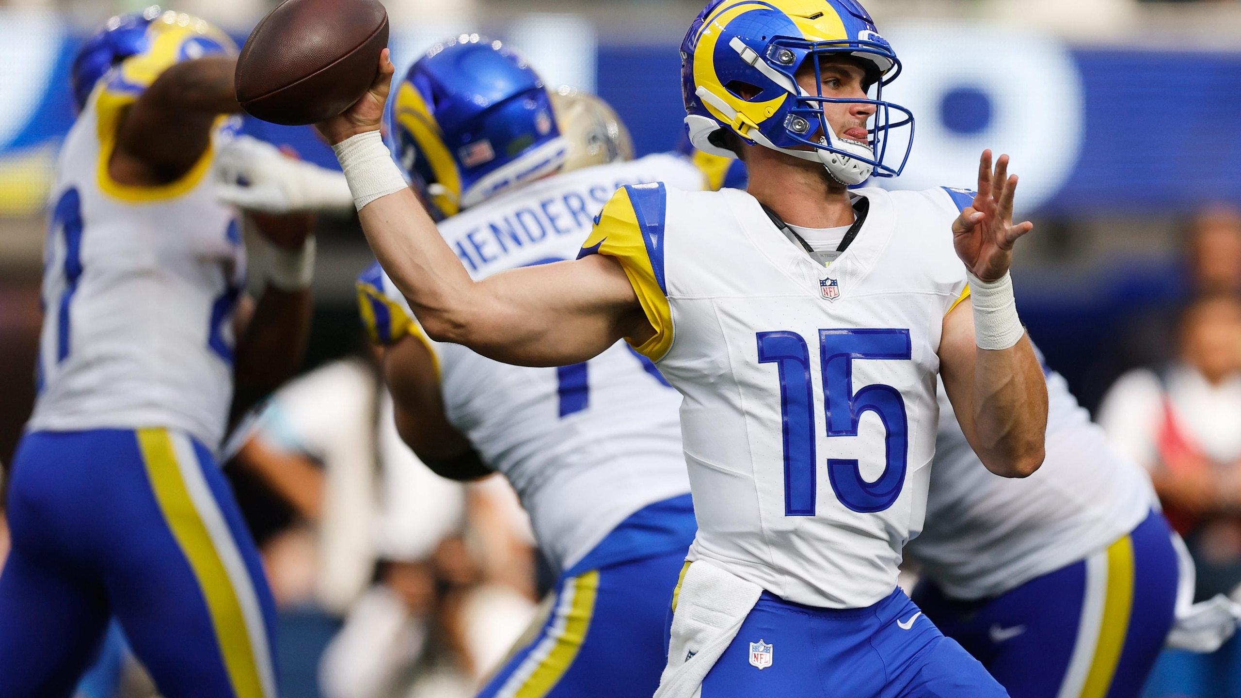 Saints Rams Football