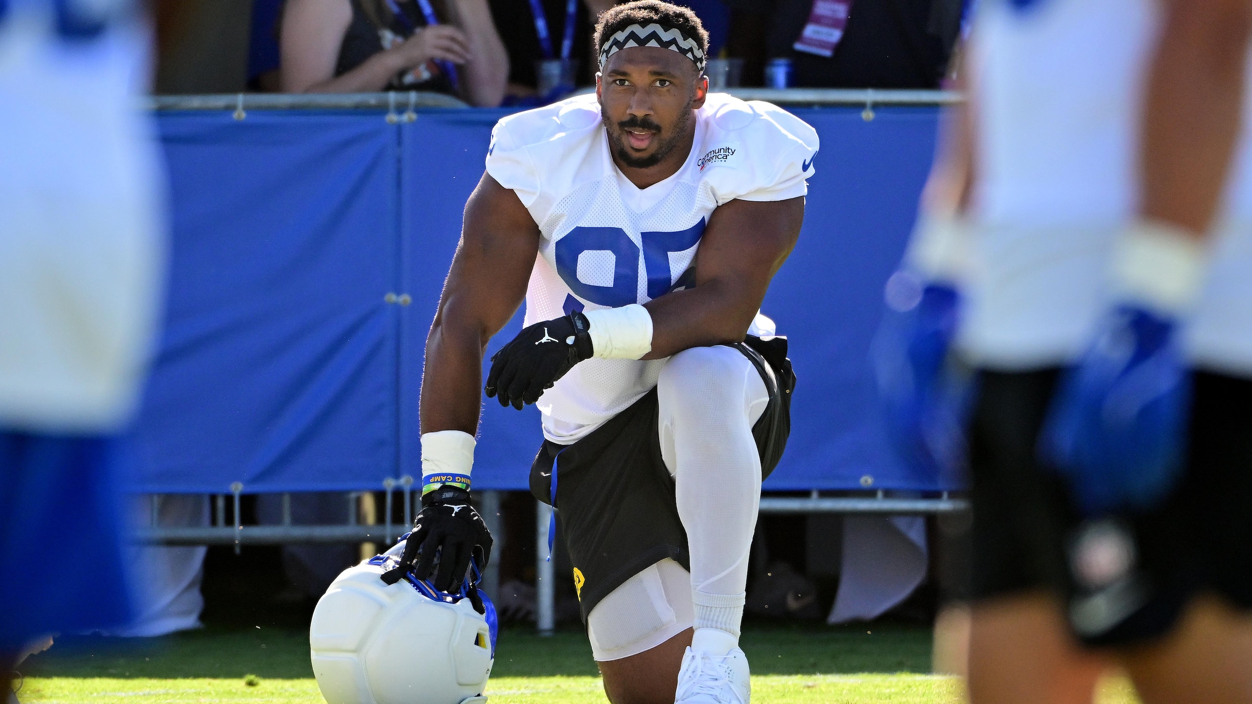 Rams Camp Football