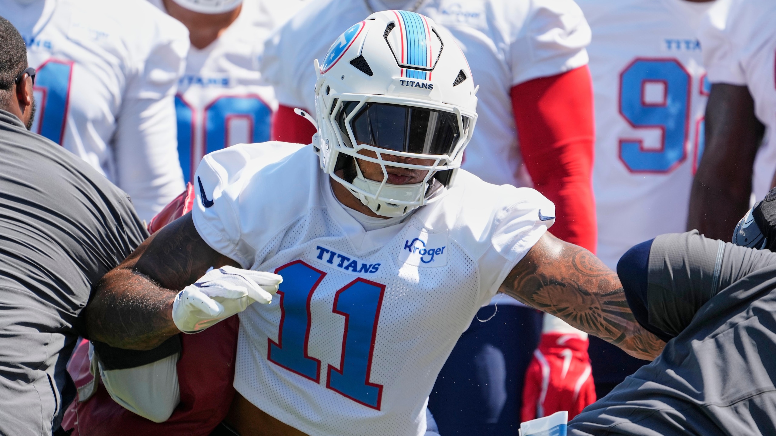 Titans Camp Football
