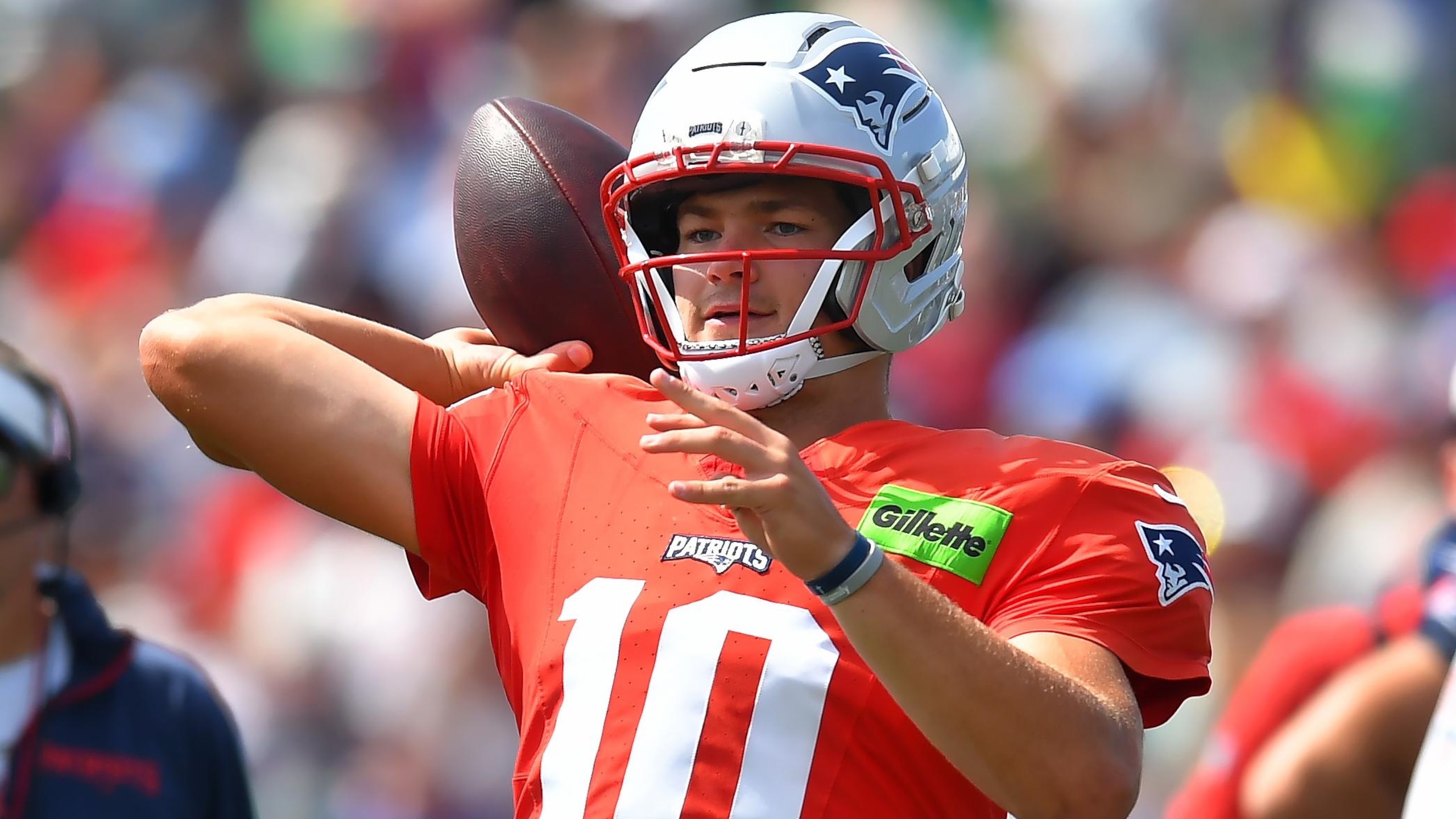 Eagles Patriots Camp Football