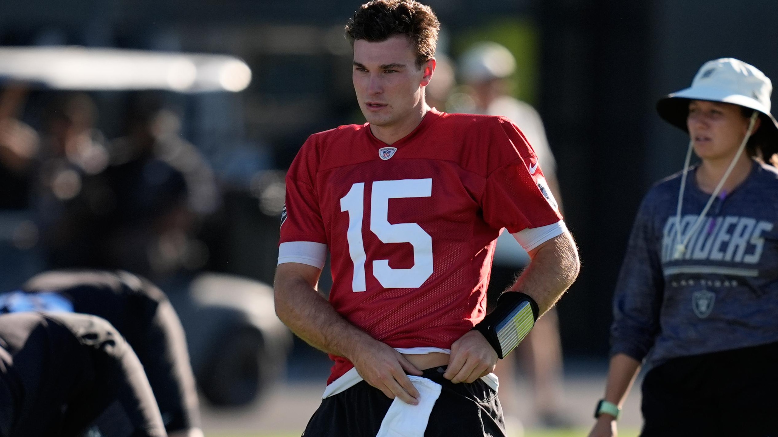 Raiders Camp Football