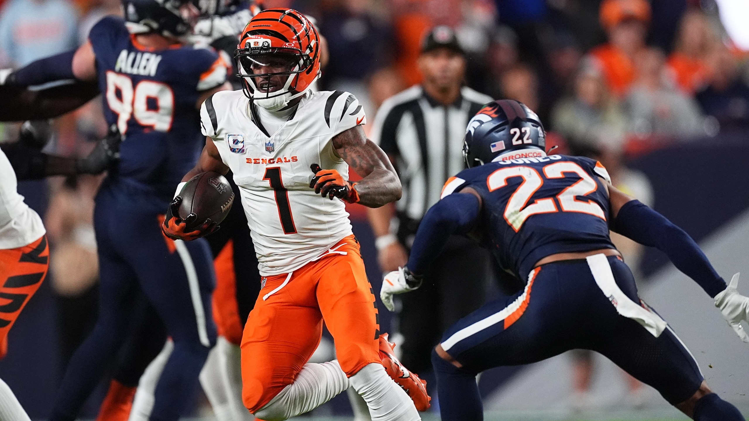 Bengals Broncos Football