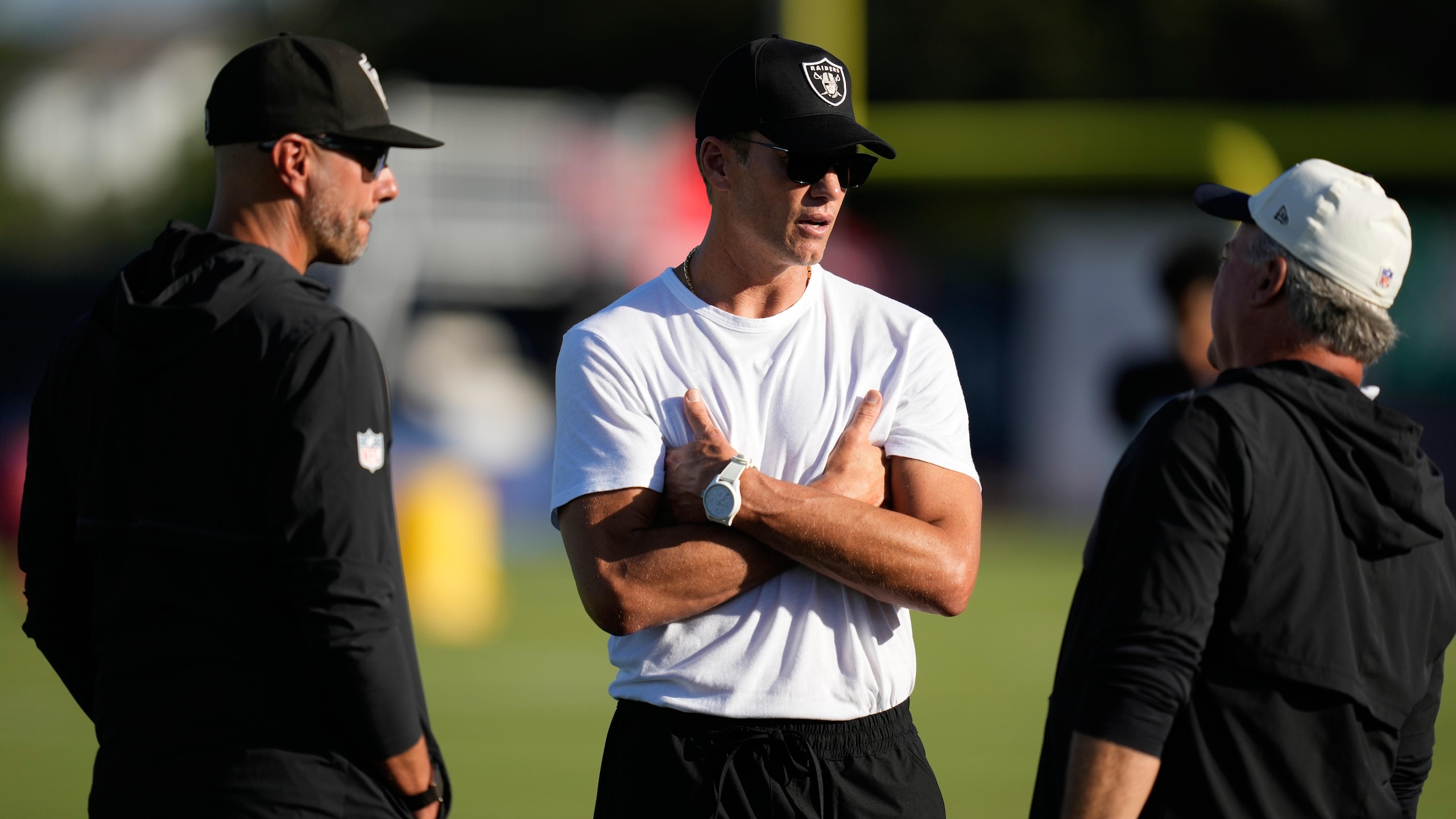 Raiders Texans Camp Football