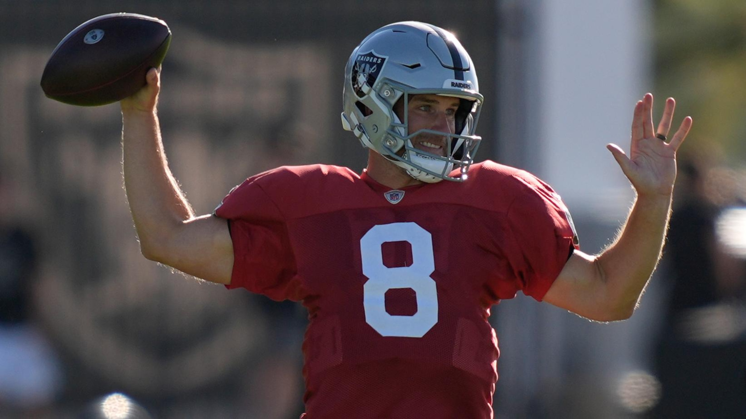 Raiders Camp Football