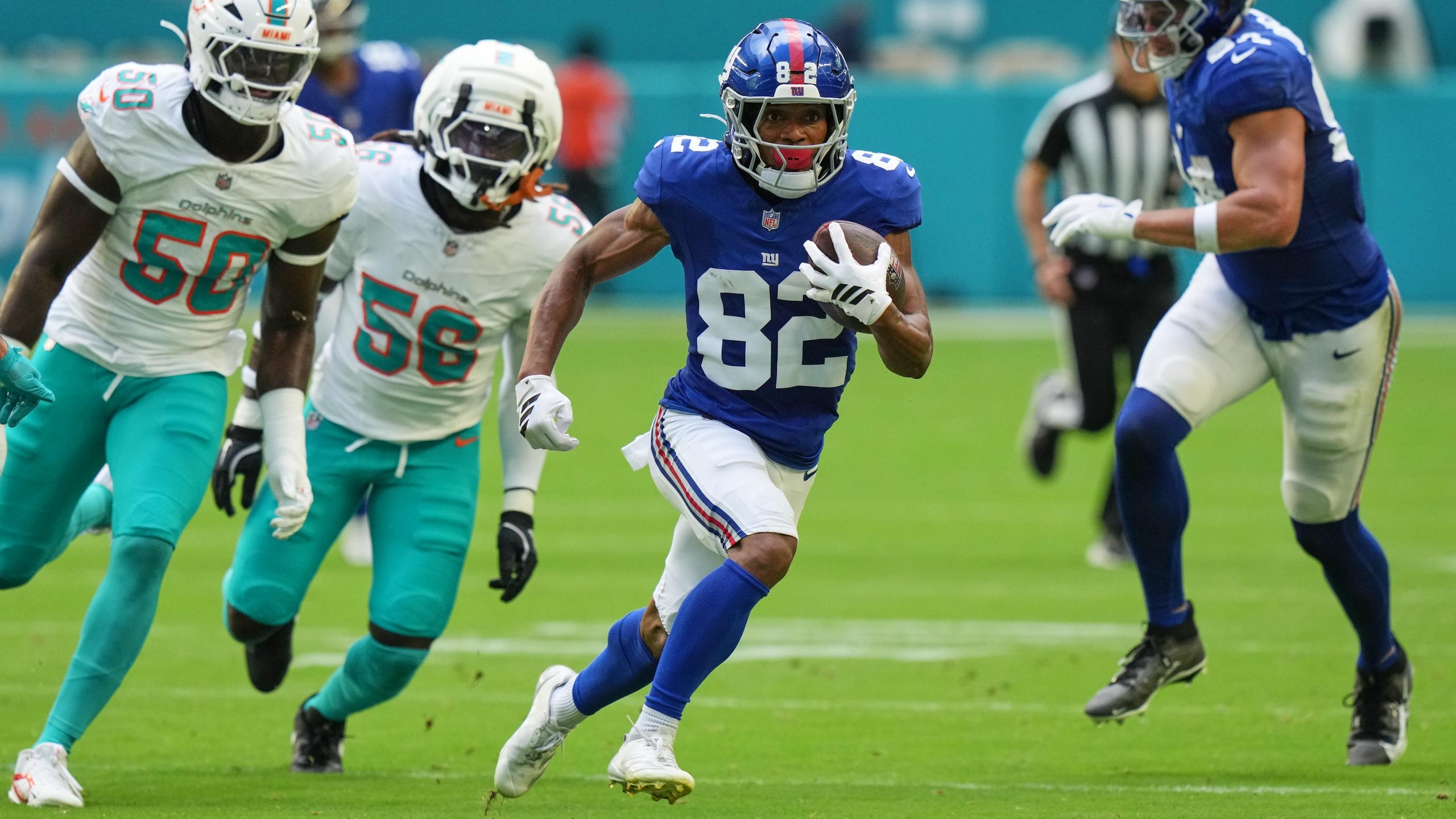 Giants Dolphins Football